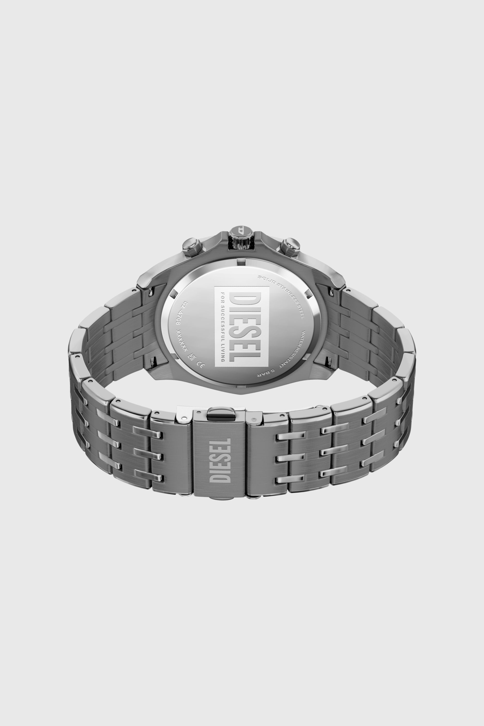 Diesel - DZ4708 WATCH, Reloj Spiked de acero inoxidable Hombre in Gris - 6