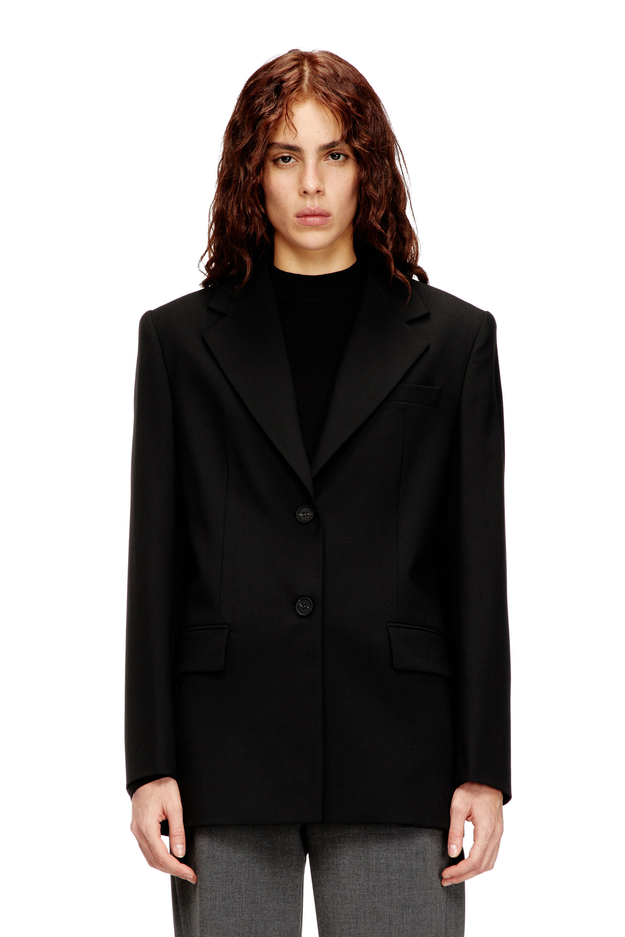 Diesel - G-KESS-R1, Blazer en mezcla de lana Mujer in ToBeDefined - 2