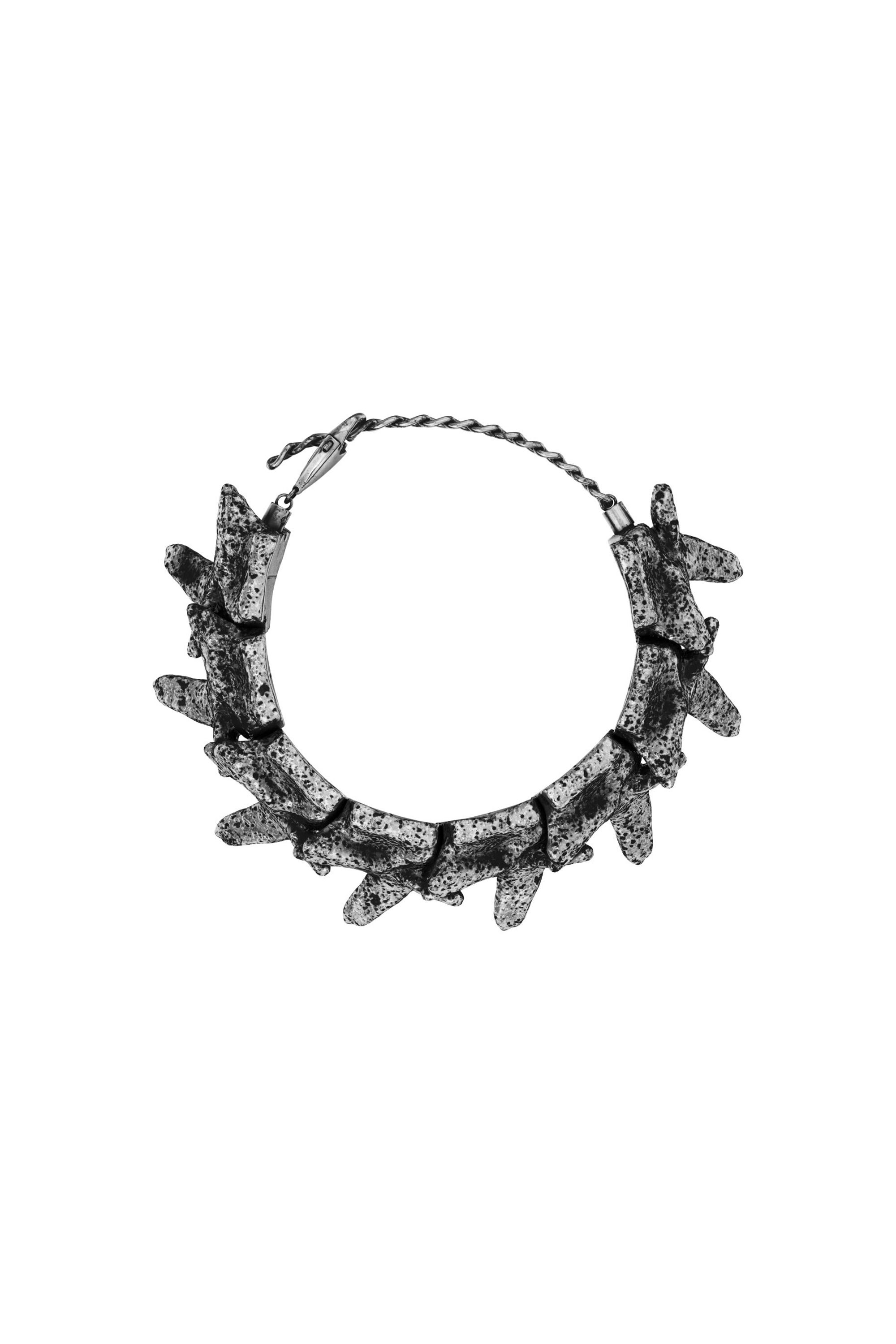 Diesel - DX1709040 JEWELLERY, Pulsera con componentes plateados Unisex in Gris - 1
