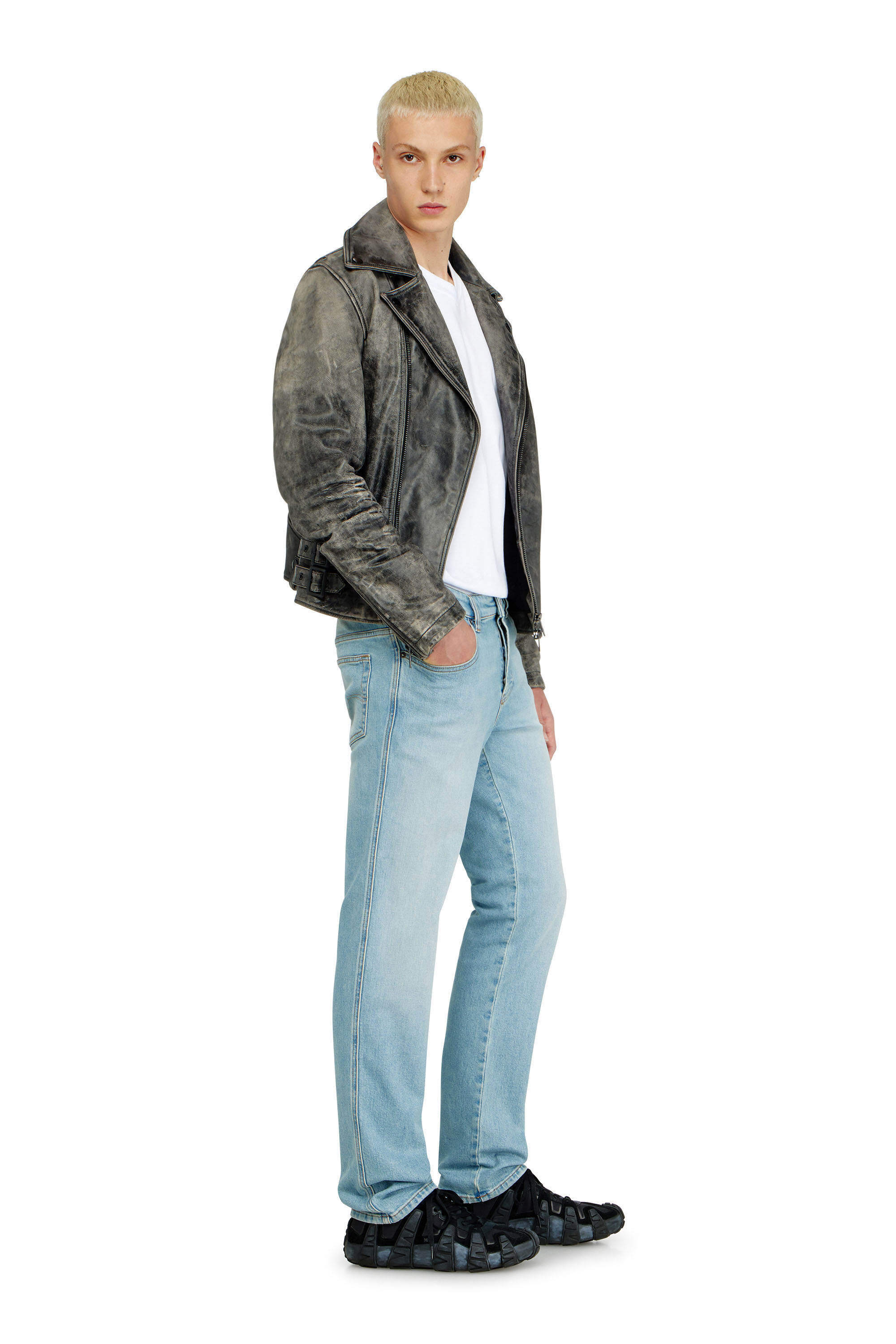 Diesel - Slim Jeans 1993 D-Vyl 0HDBI Hombre, Azul Claro - 2