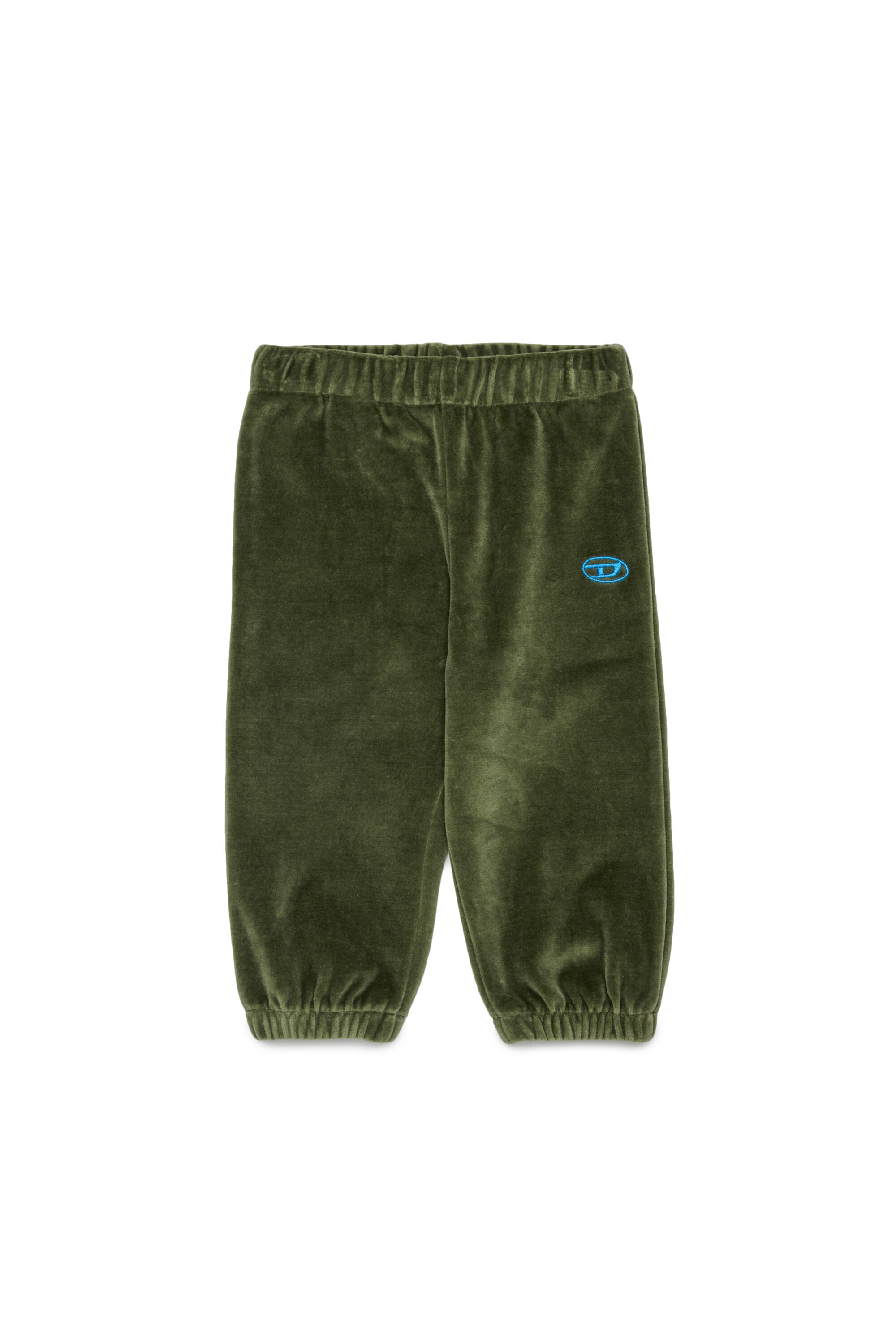 Diesel - PHENIB, Pantal&oacute;n de felpa con bordado Oval D Hombre in Verde - 1