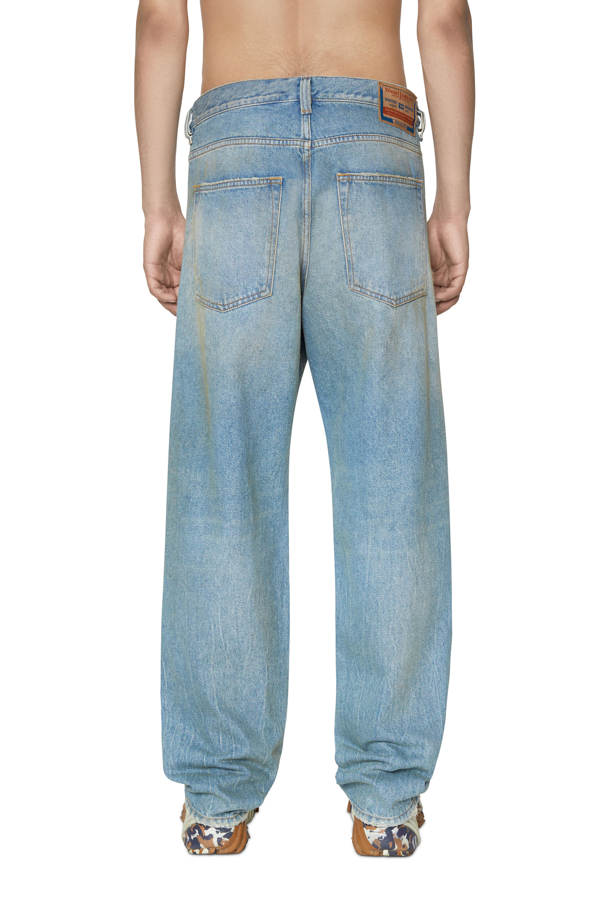 Diesel - 2010 D-Macs 09D79 Straight Jeans, Azul Claro - Image 4