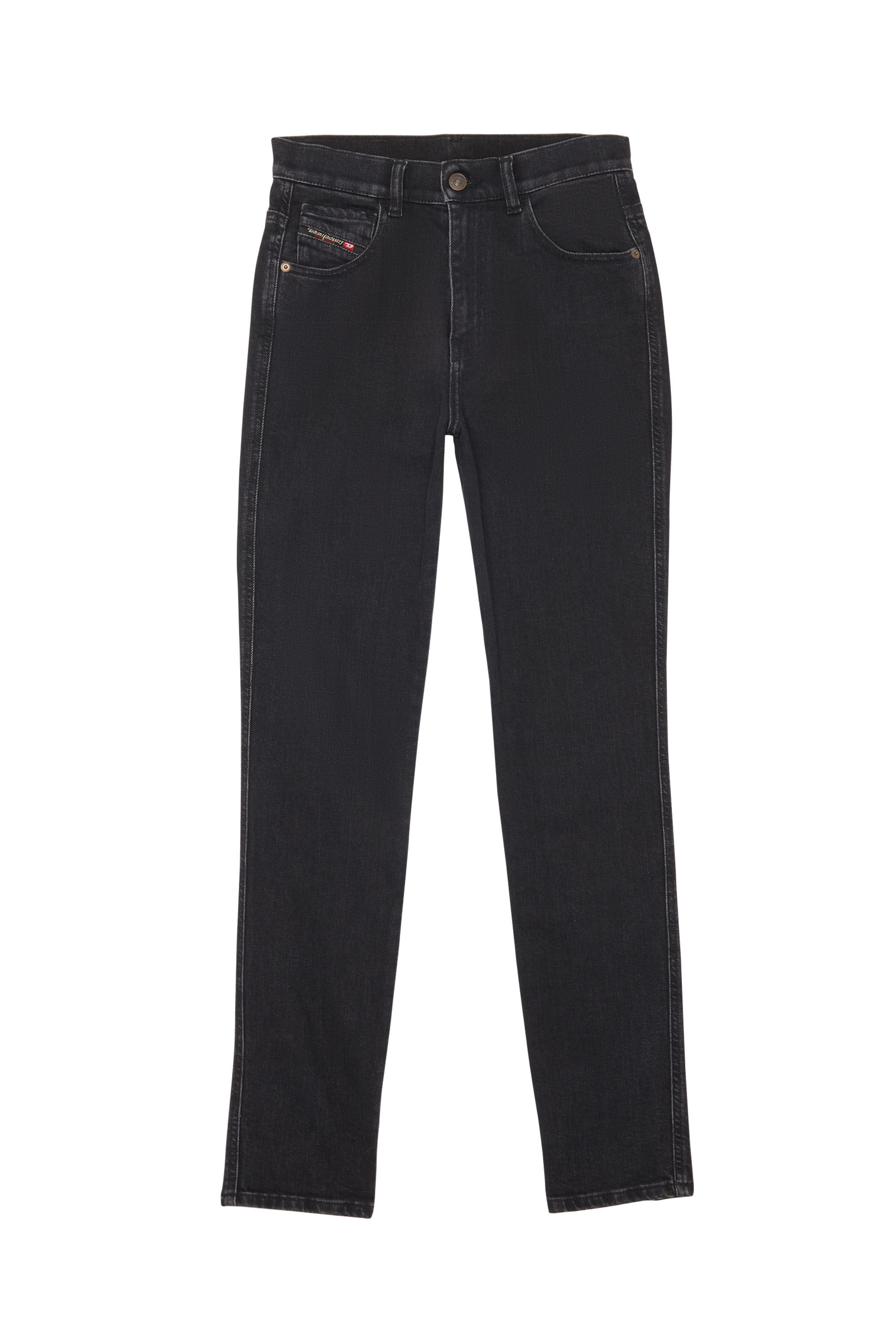 Diesel - 1994 Z9C25 Straight Jeans, Negro/Gris oscuro - Image 2