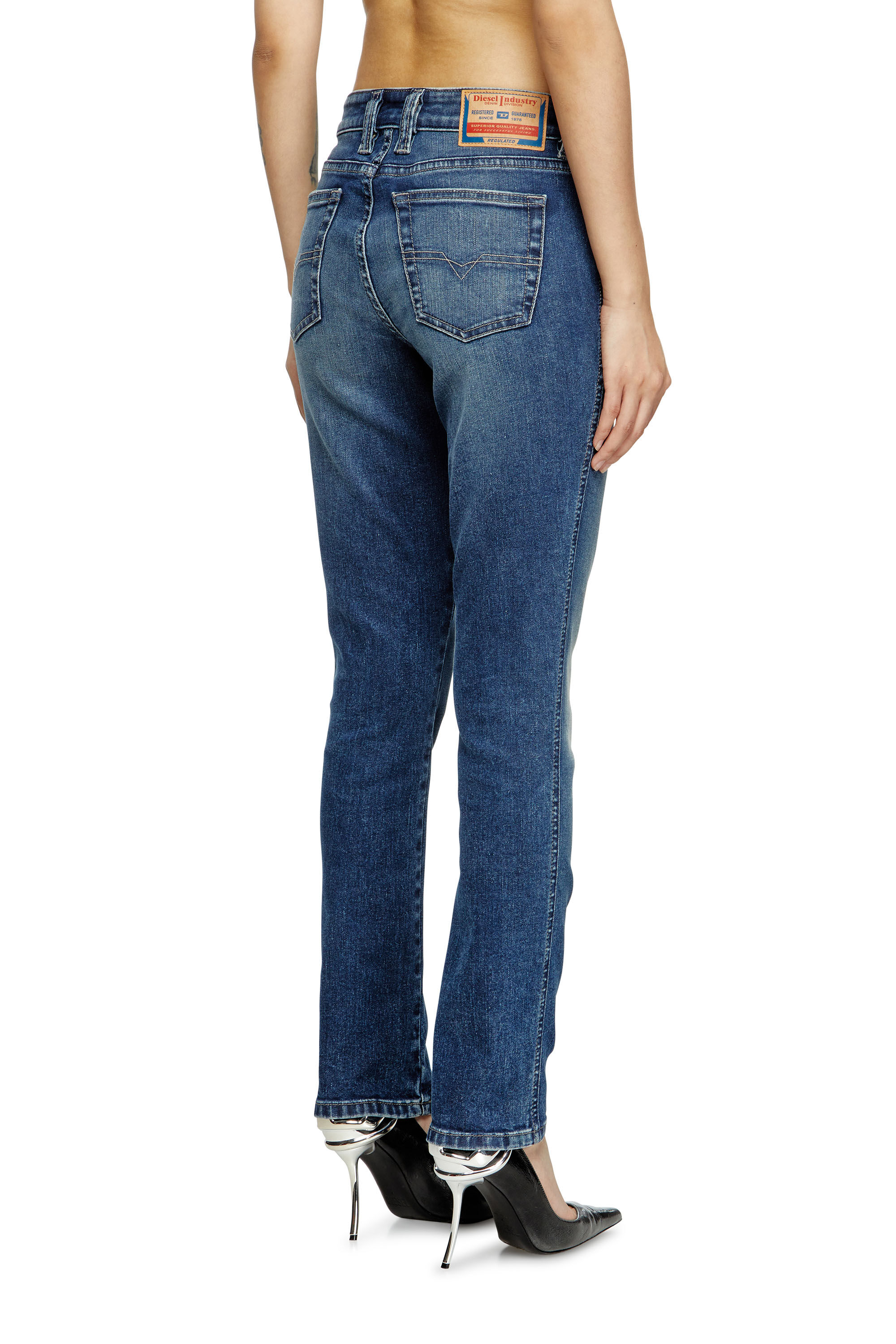 Diesel - Slim Jeans 1992 D-Jiann 0DBEE Mujer, Azul medio - 4