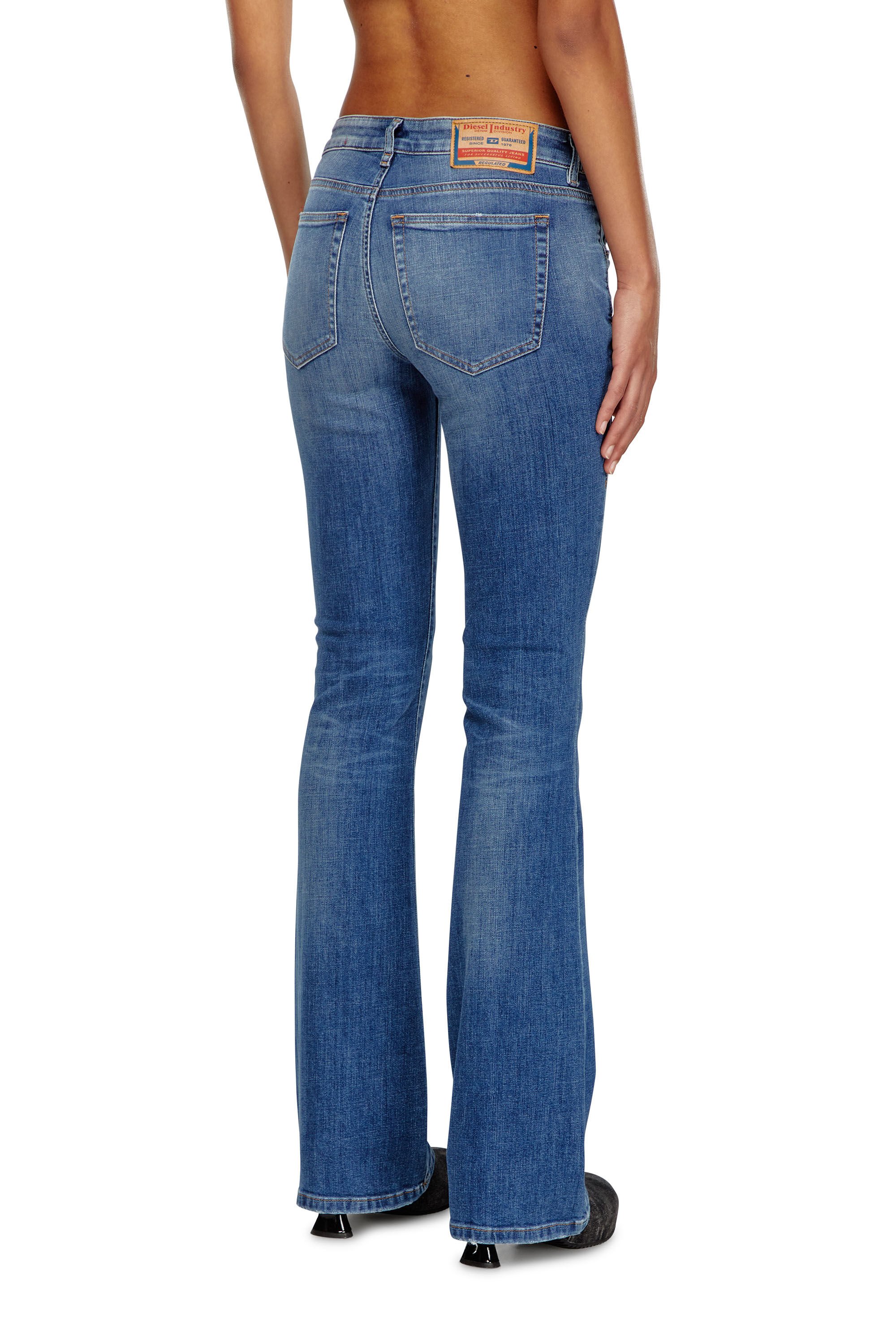 Diesel - Woman Bootcut and Flare Jeans 1969 D-Ebbey 09J33, Medium blue - Image 4