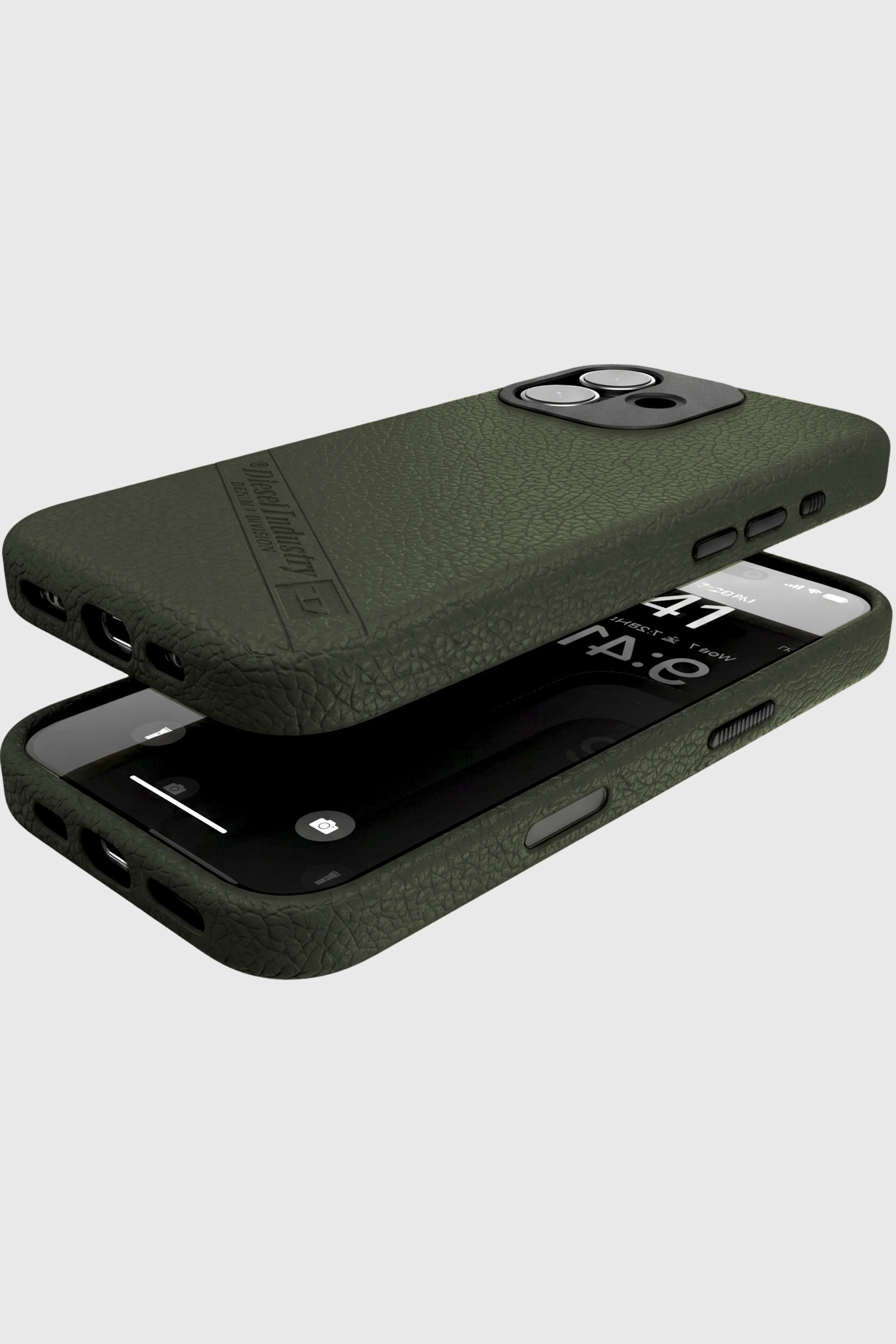 Diesel - 60646 MOULDED CASE, Funda Flag D con MagSafe para iPhone 17 Unisex in Verde - 5