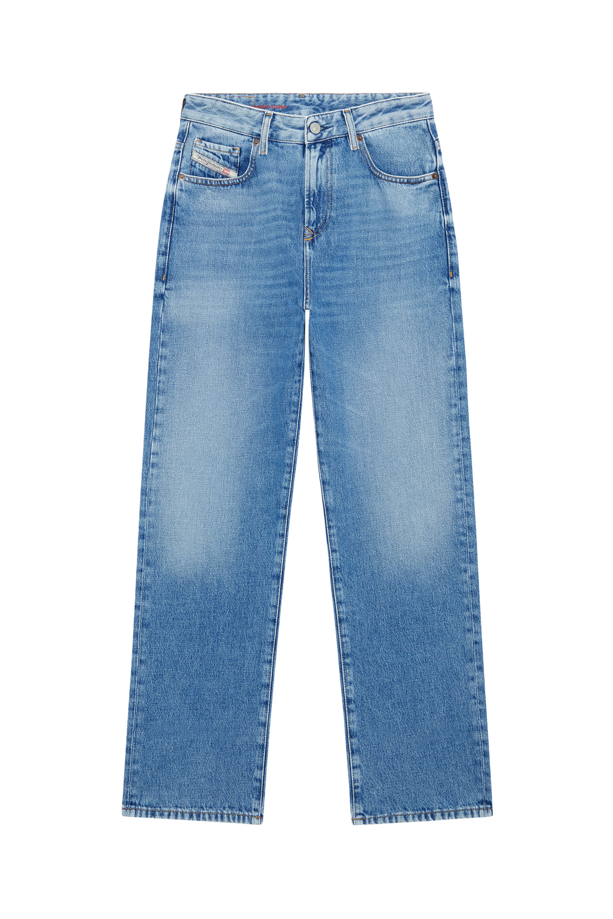 Diesel - Straight Jeans 1999 D-Reggy 09C15, Azul Claro - Image 2