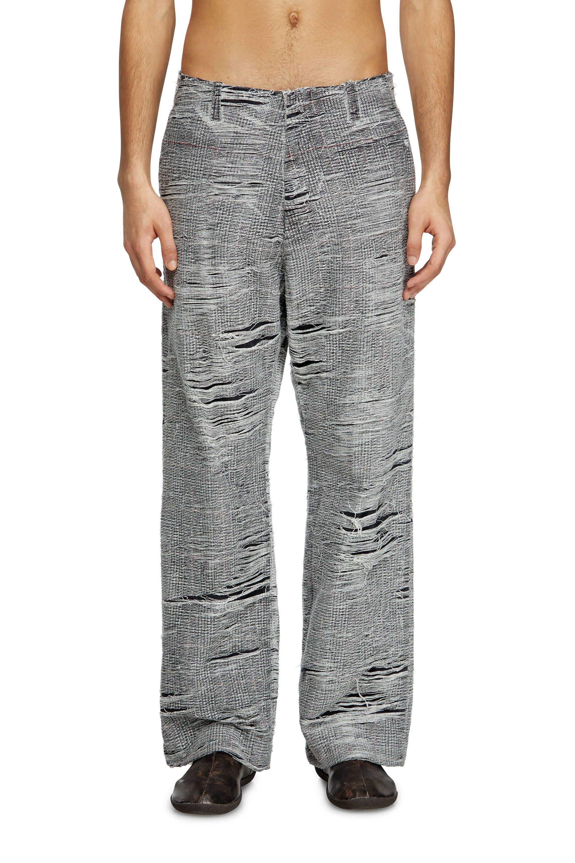 Diesel - Relaxed Jeans D-Boix 0CMBR Hombre, Gris - 3