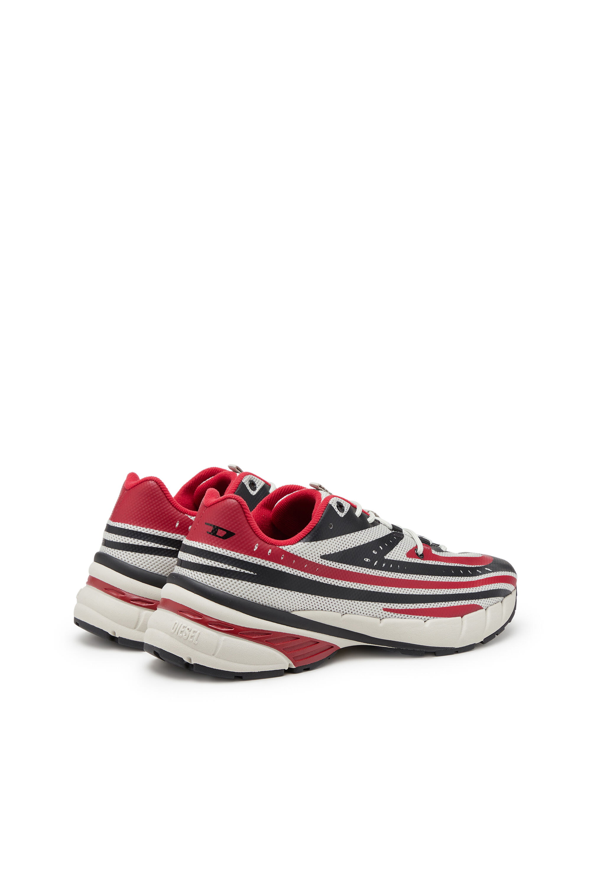 D Airspeed Low Deportivas a rayas de malla recubierta Hombre Multicolor Diesel