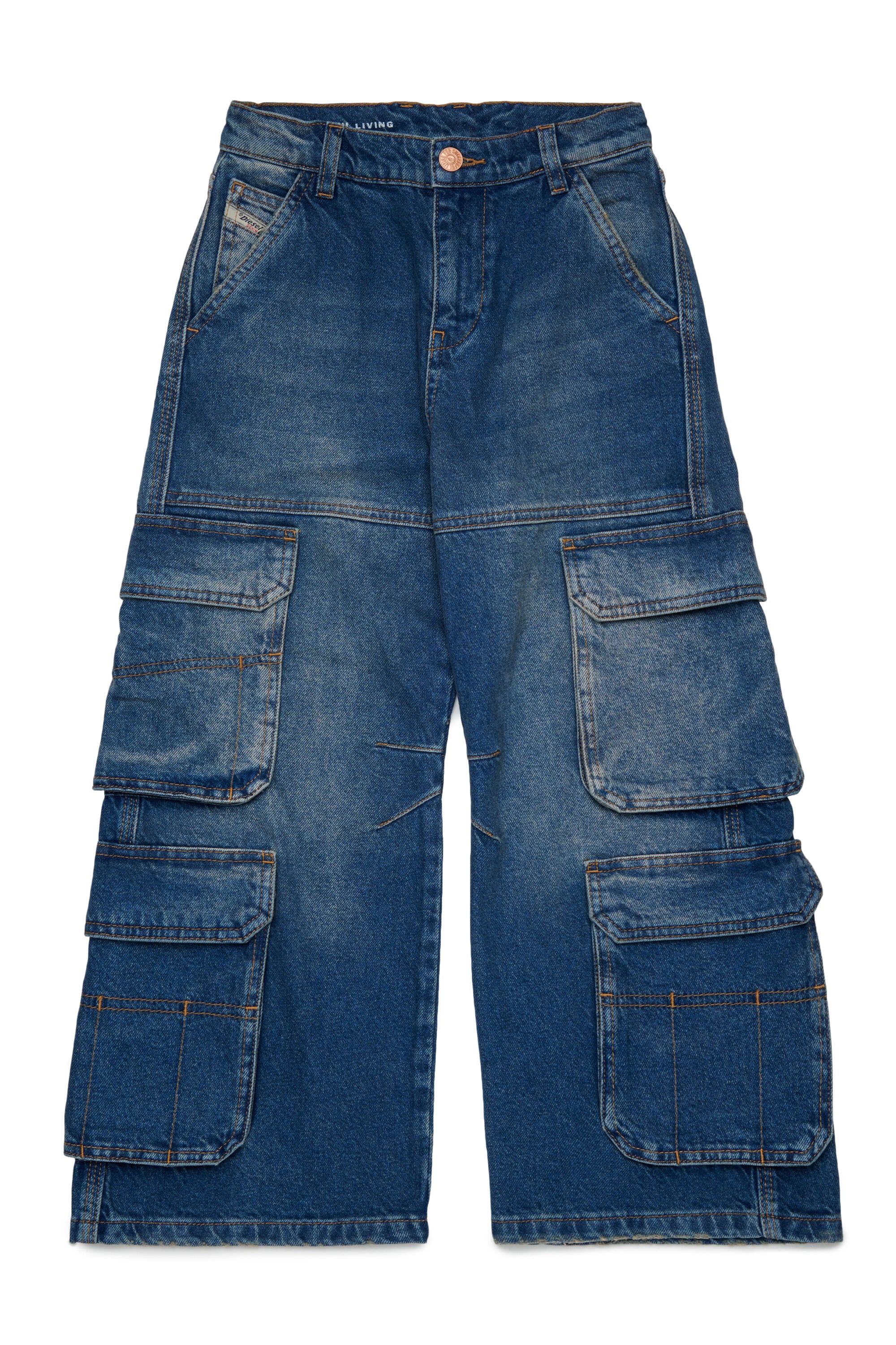 Diesel - D-ARGJX-CARGO-S-J Mujer, Azul medio - 1