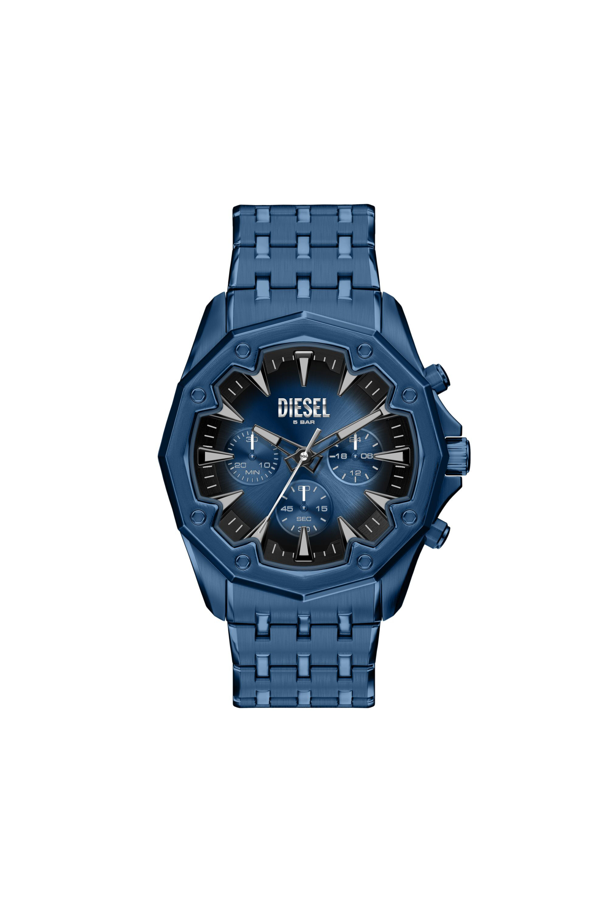 Diesel - DZ4705 WATCH, Reloj Stinger de acero inoxidable azul Hombre in Azul marino - 1