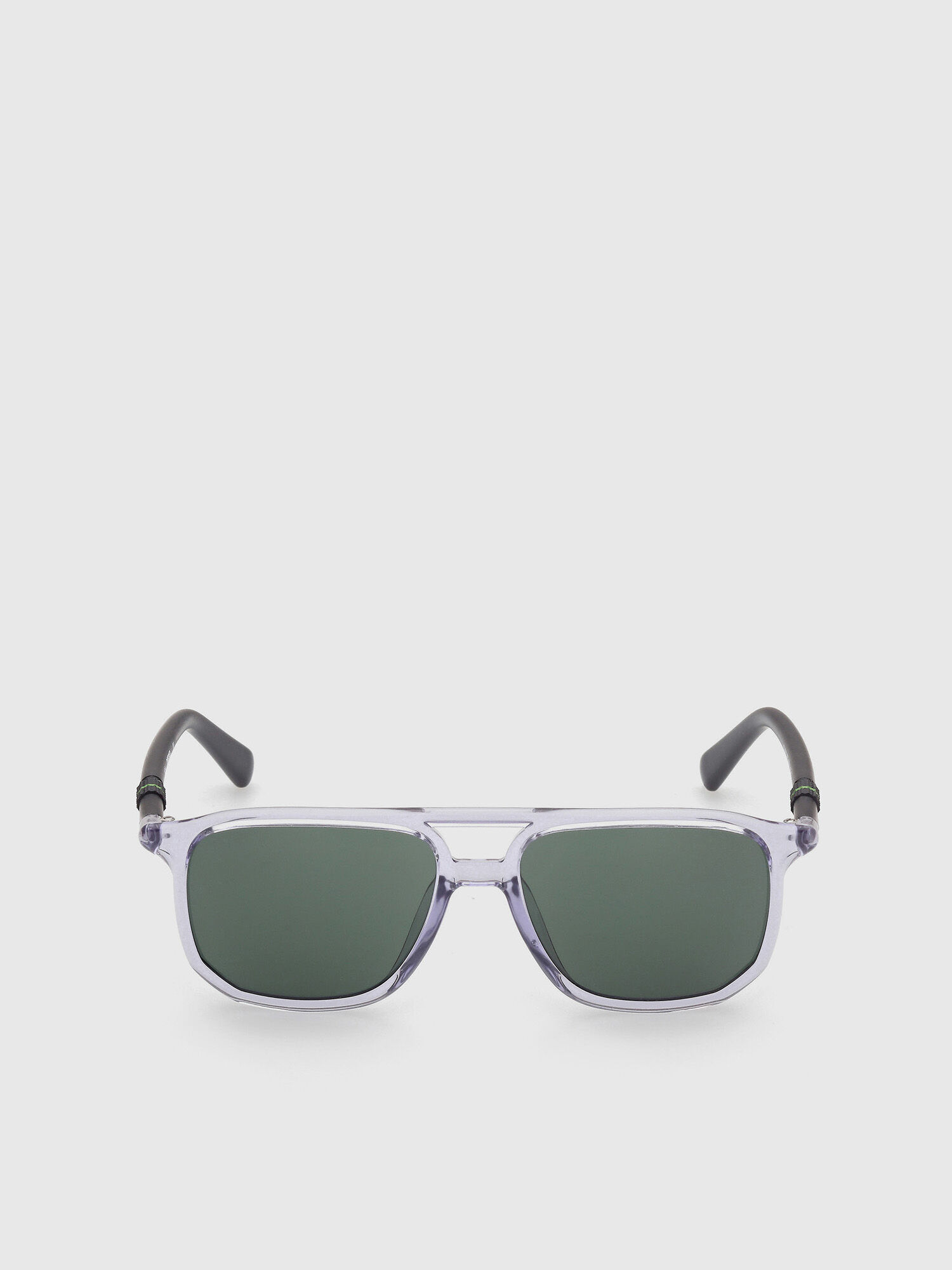 Diesel - DL0332, Monturas ópticas con forma navigator Hombre in Gris - 1