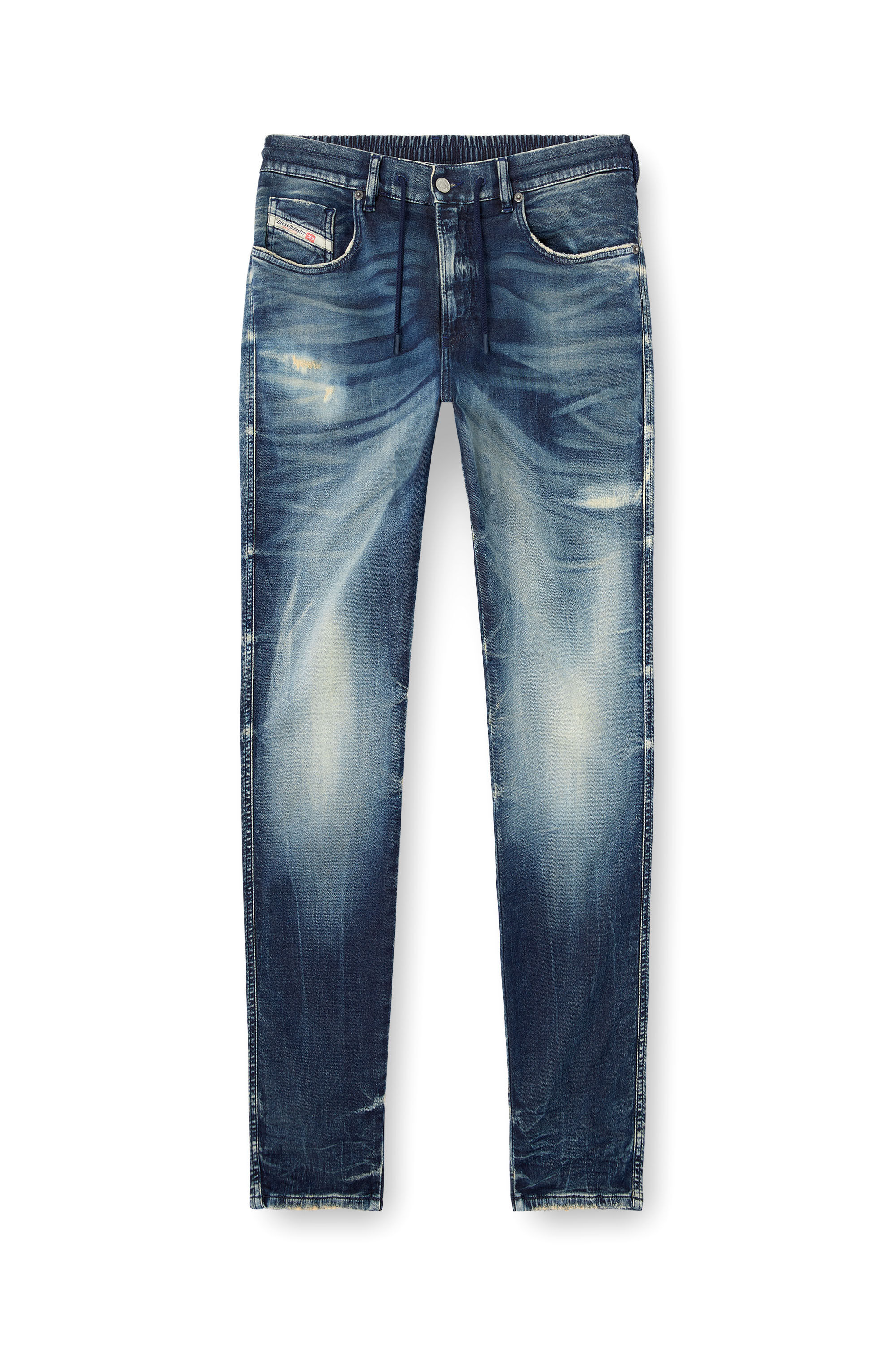 Diesel - Slim 2060 D-Strukt Joggjeans® 068RZ Hombre, Azul Oscuro - 2