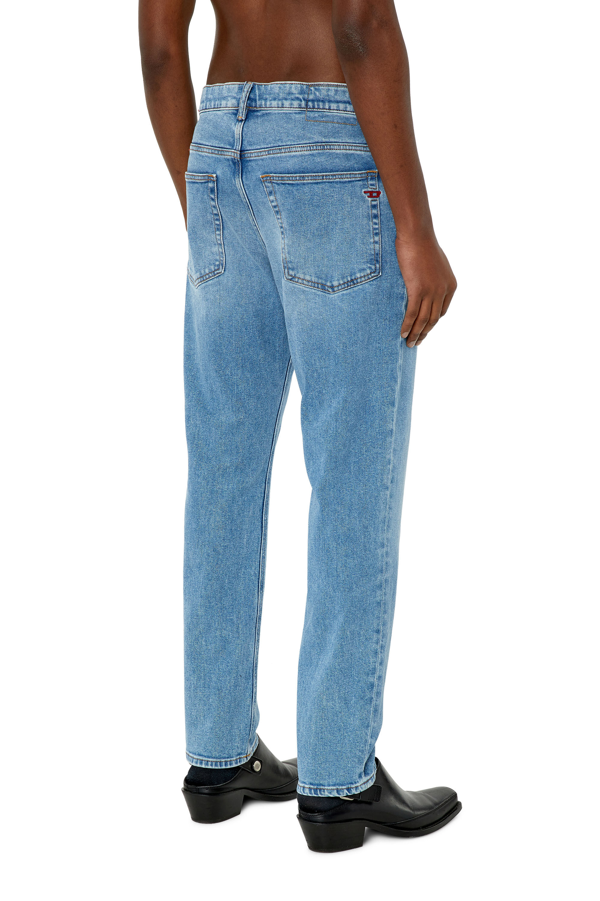 Diesel - Tapered Jeans 2005 D-Fining 9B92L, Azul Claro - Image 4