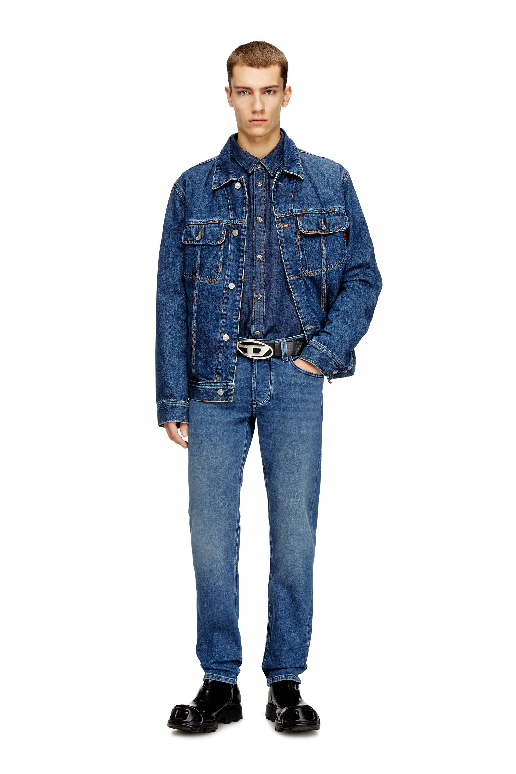 Diesel - Man's Regular Jeans 1986 Larkee-Beex 0ADBA, Medium blue - 1