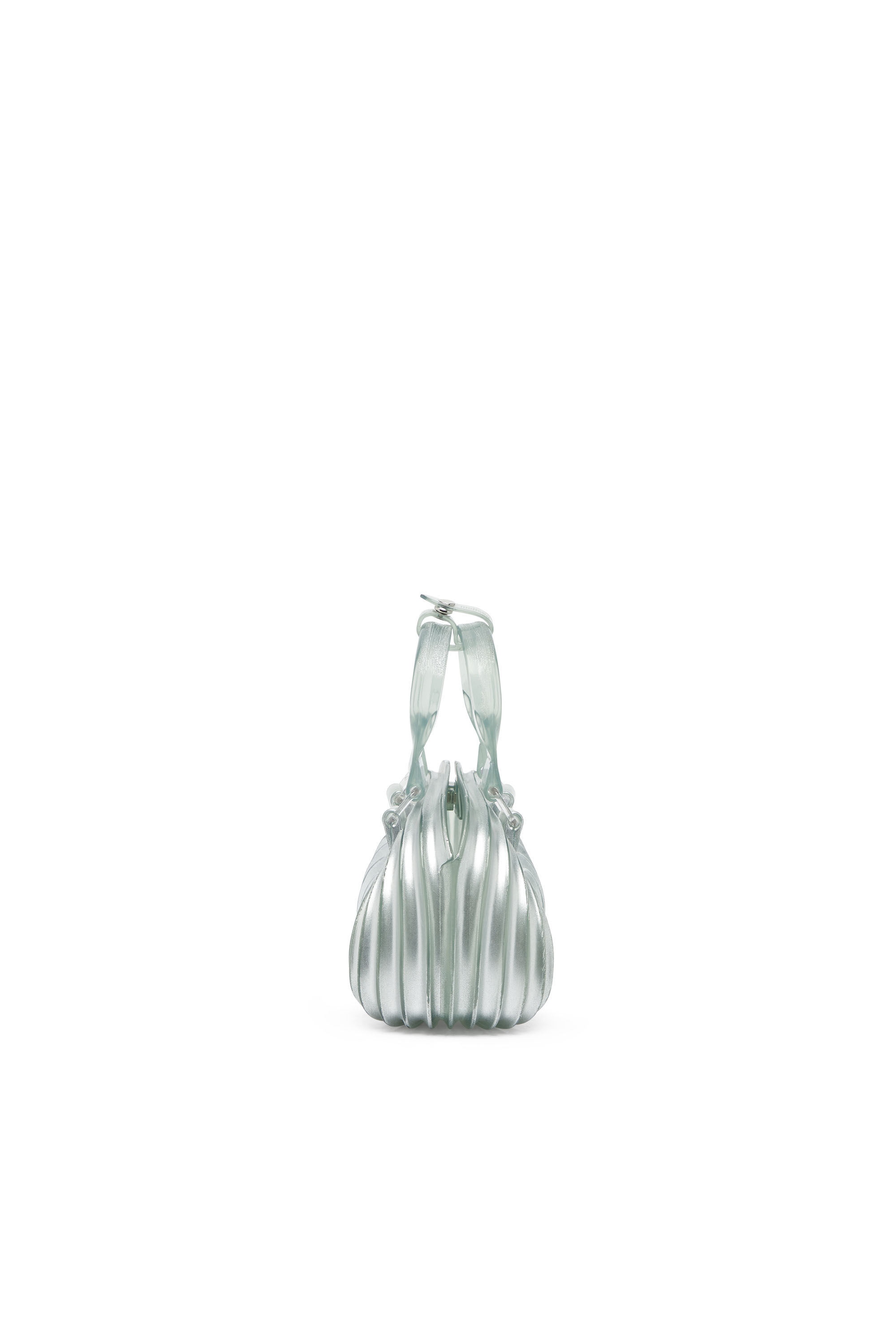 Diesel - MELISSA QUANTUM DOME, Quantum Dome &ndash; Bolso de mano en Melflex&reg; Mujer in Plateado - 5