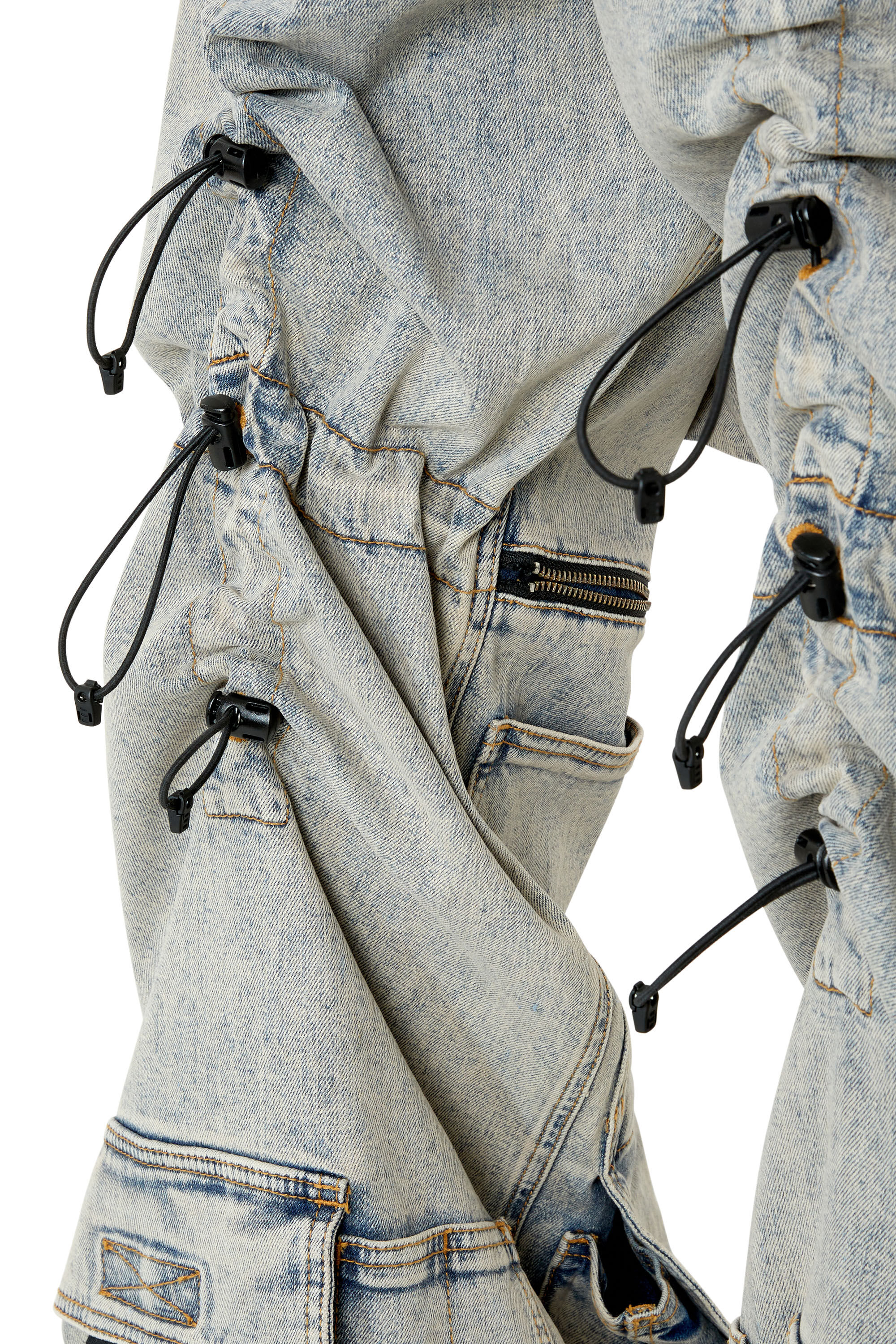 Diesel - D-Onlypockets 09F12 Straight Jeans, Azul medio - Image 5
