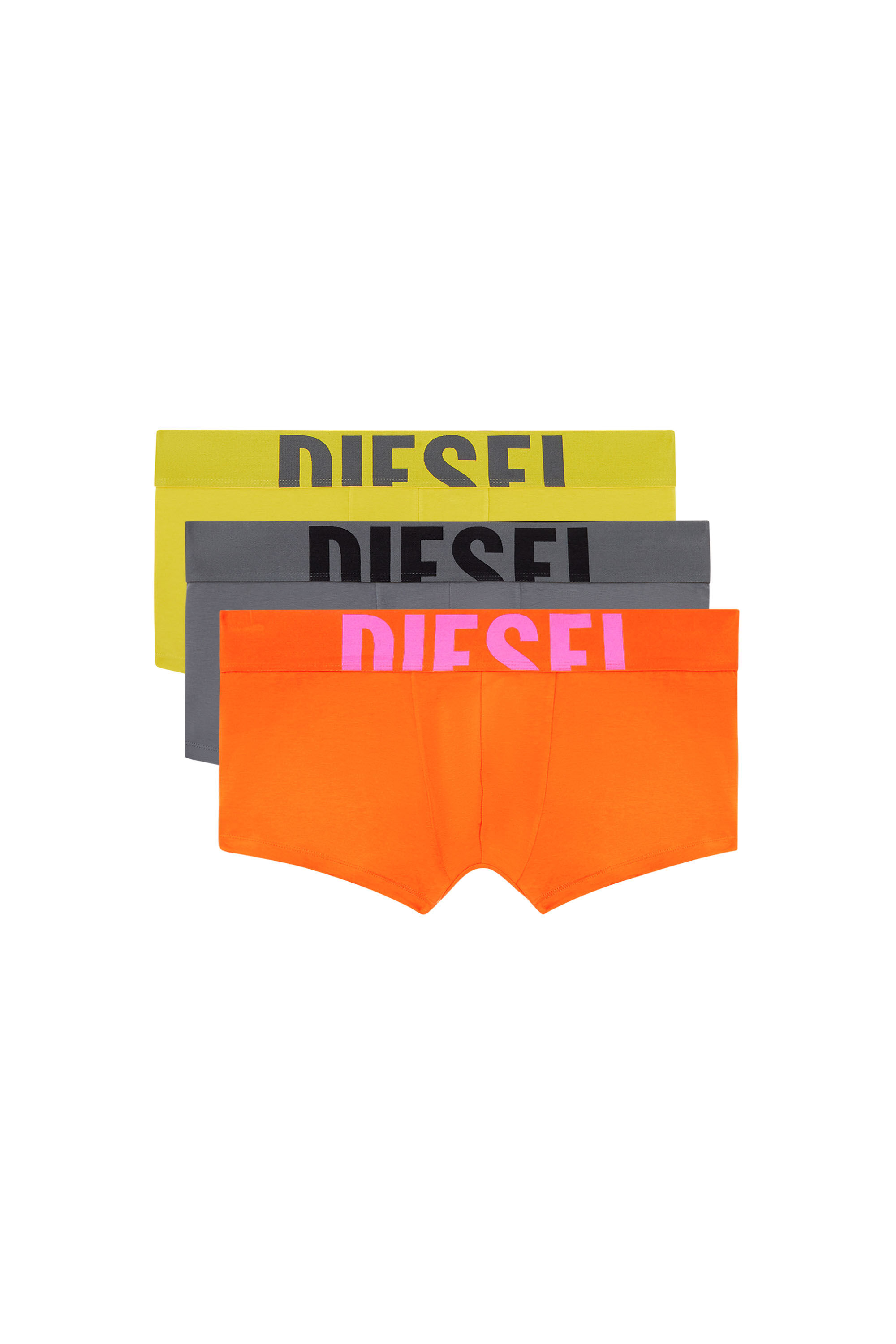 Diesel - UMBX-DAMIENTHREEPACK-5.5EL, Paquete de tres bóxers ajustados de algodón elástico Hombre in Multicolor - 2