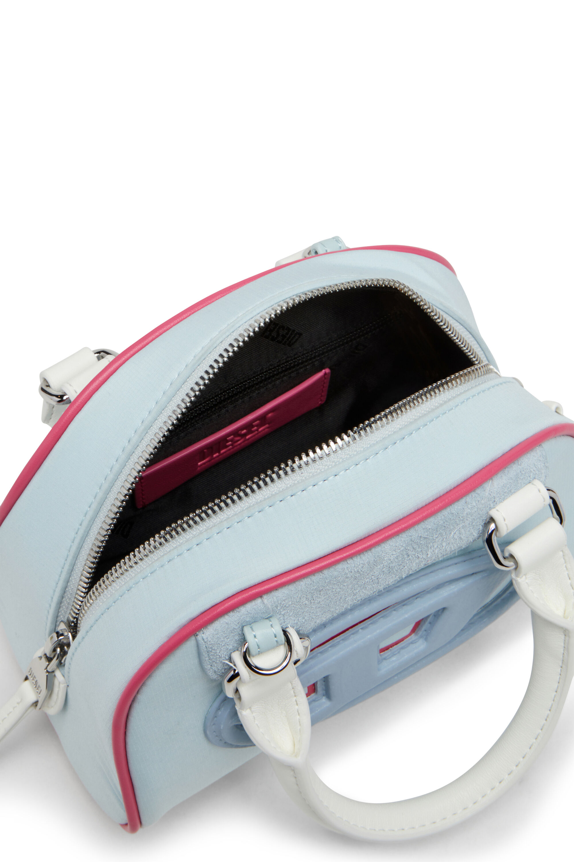 Diesel - 1DR DOME CROSSBODY, Mini bolso de bloques de color tipo bowling Mujer in Azul marino - 5