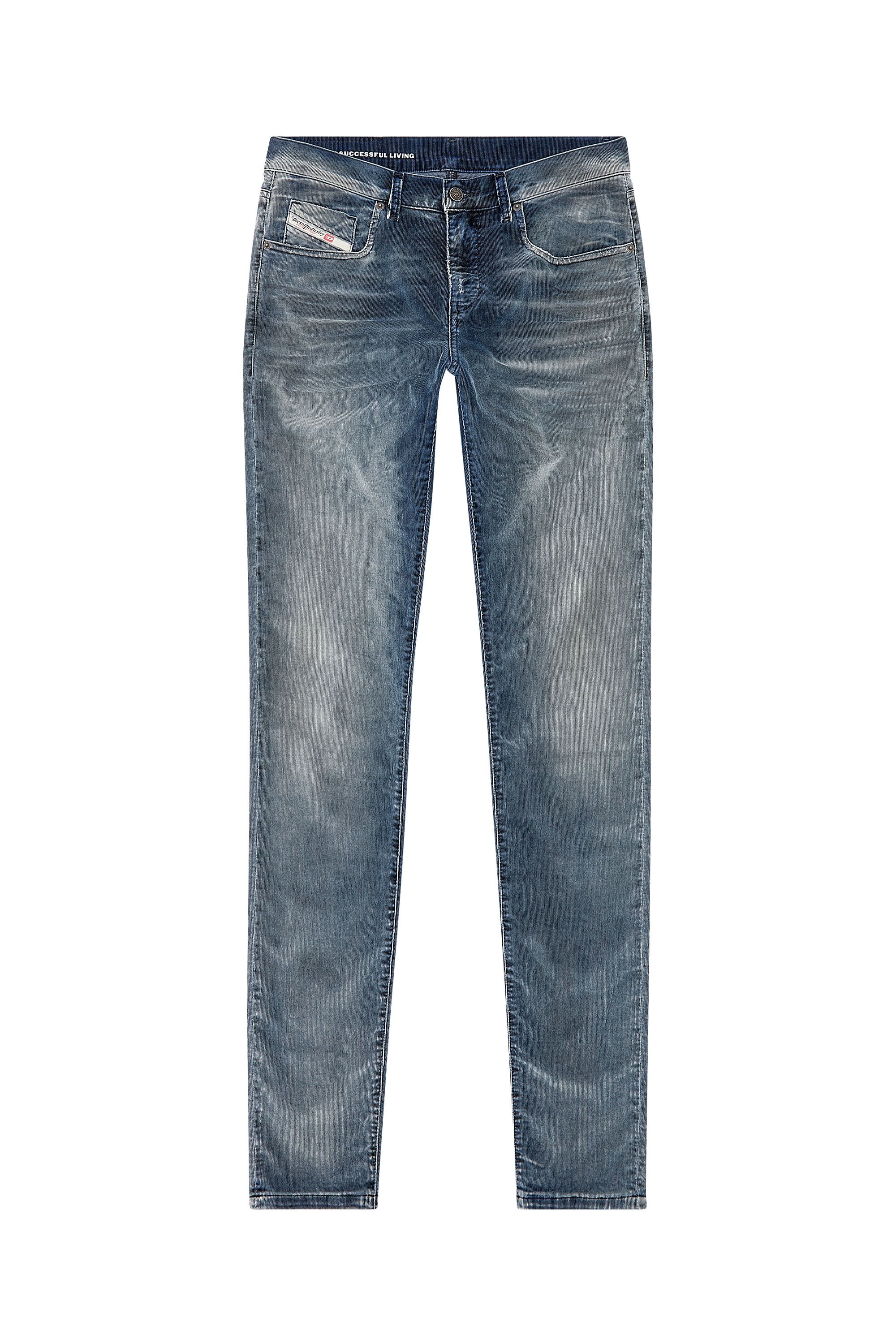Diesel - Slim Jeans 2019 D-Strukt 068JF, Azul Oscuro - Image 2