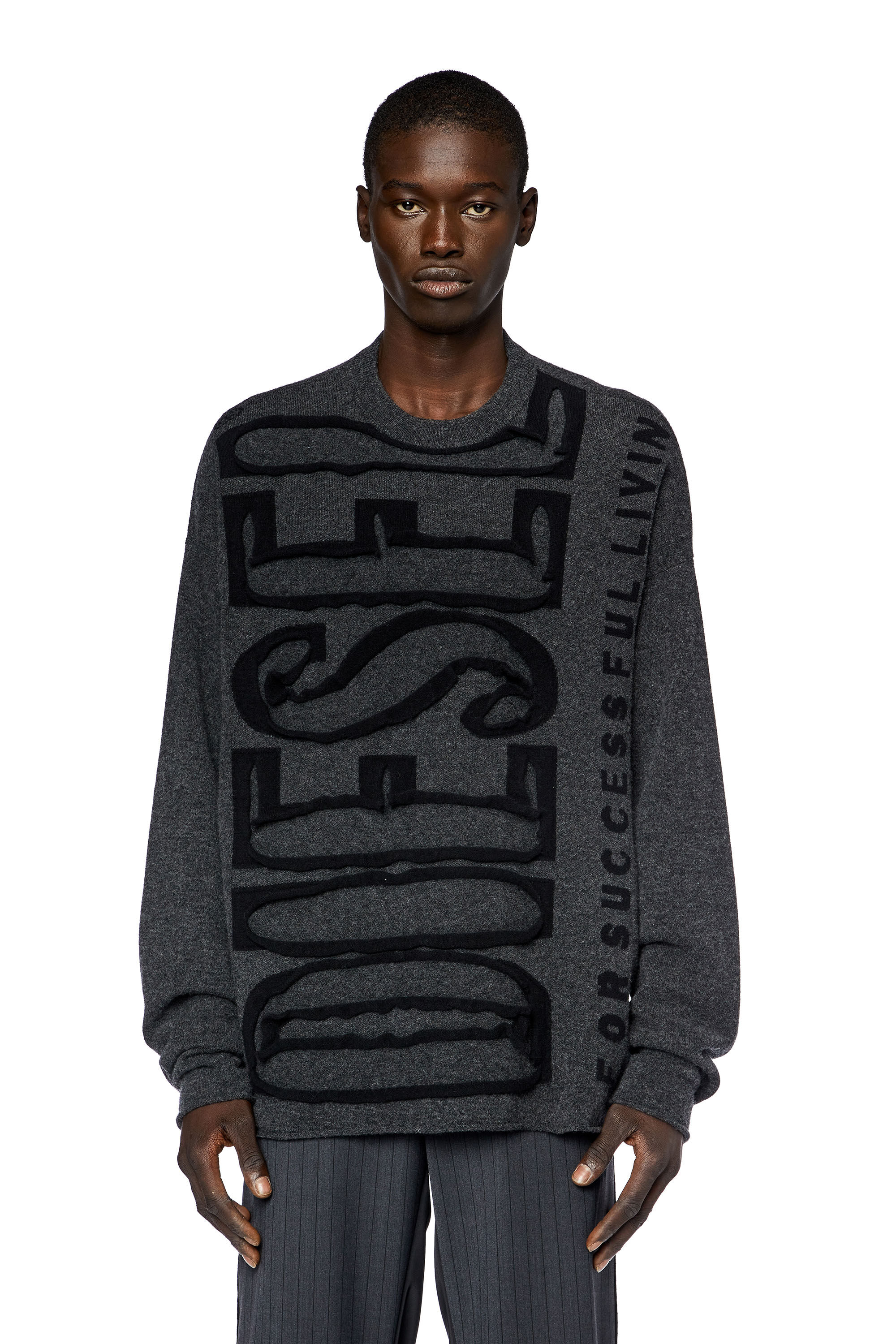 Grey diesel jumper outlet