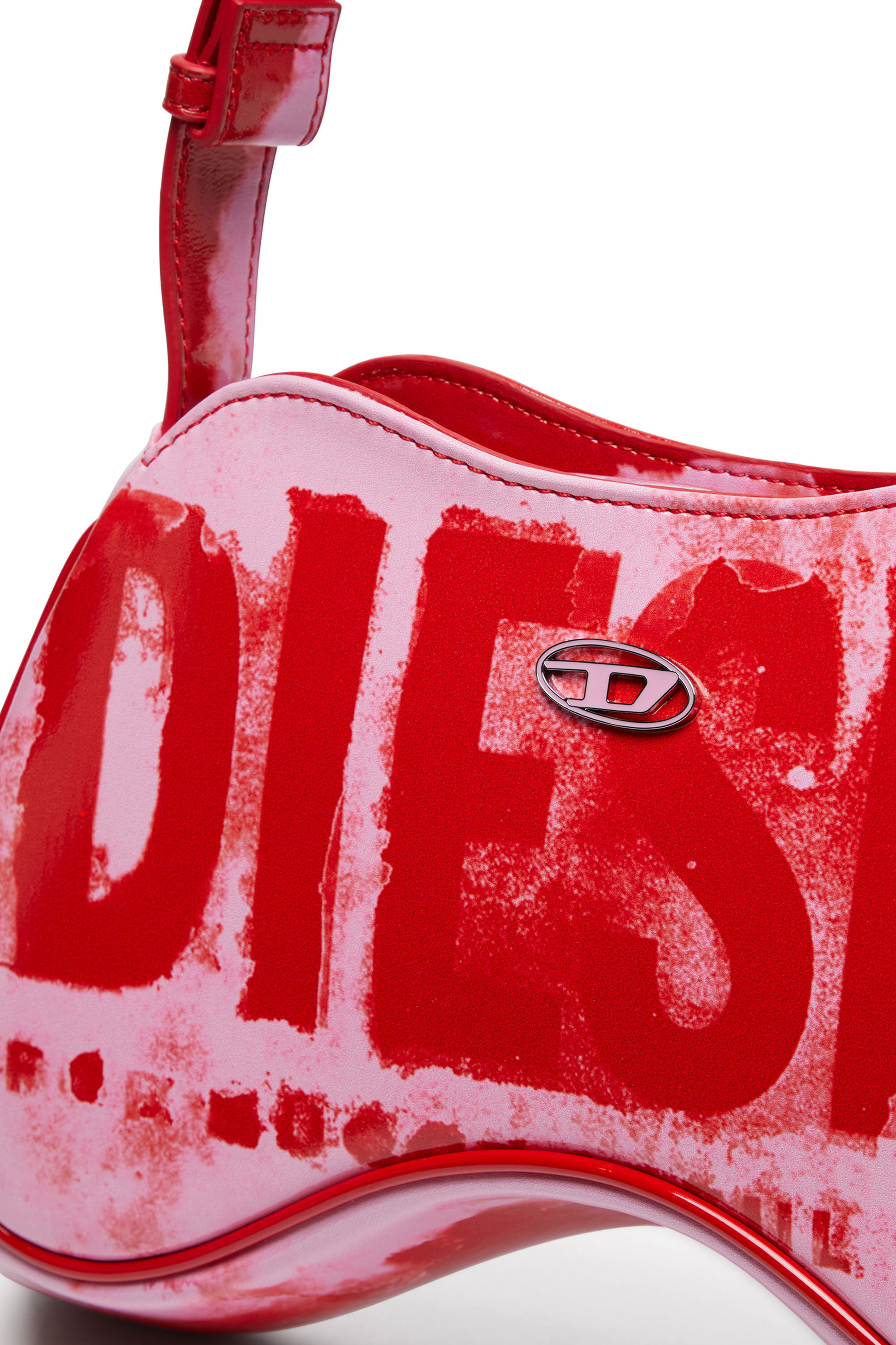 Diesel - PLAY SHOULDER, Rosa/Rojo - Image 2