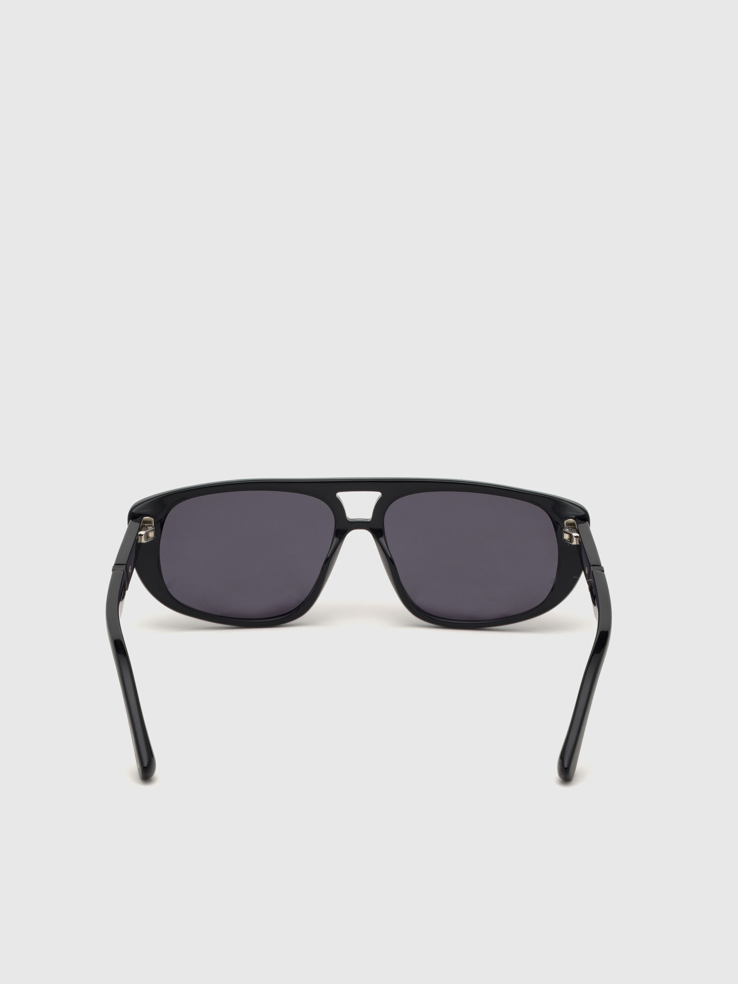 Diesel - DL0306, Unisex's Unisex acetate navigator-style sunglasses in Black - 4