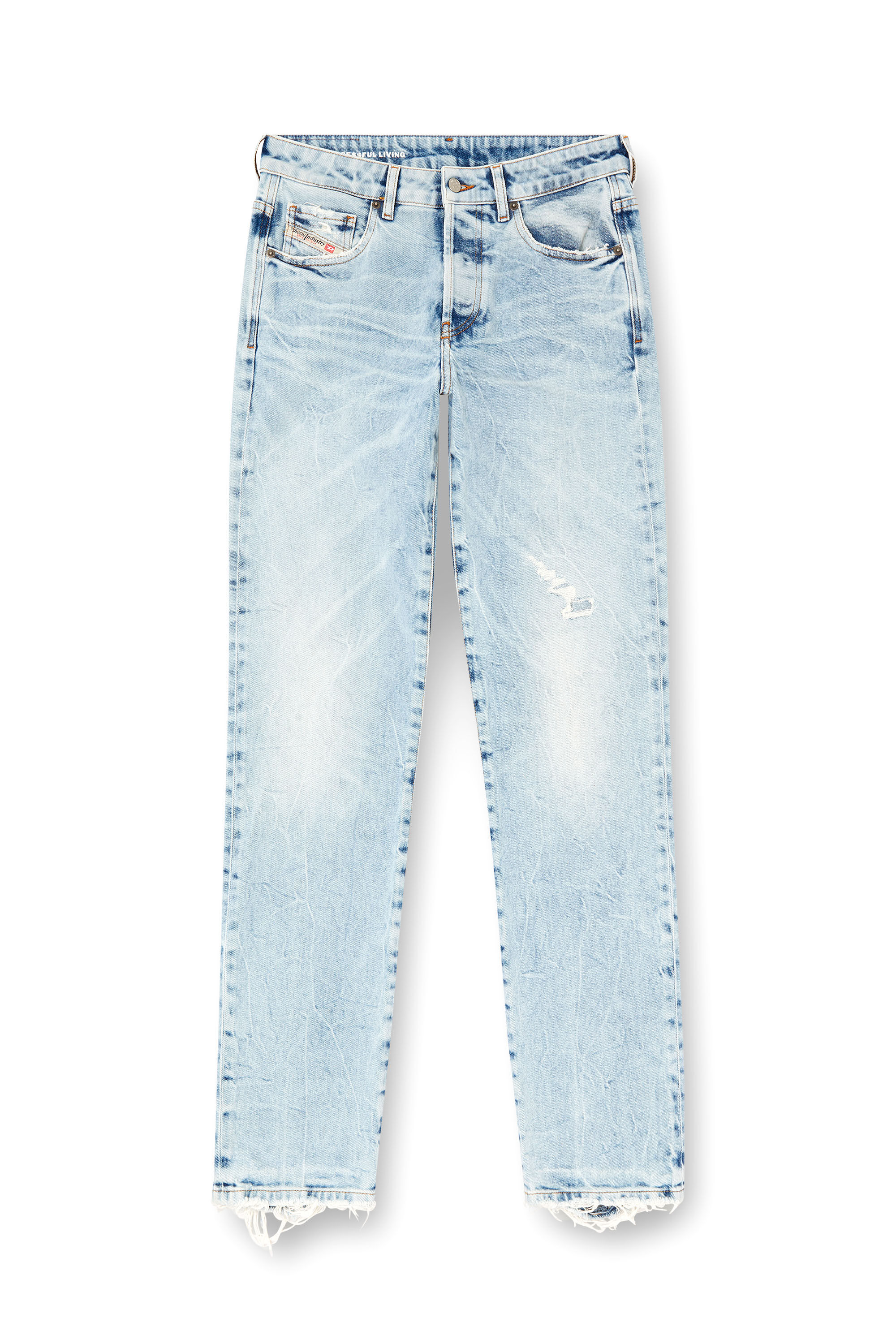 Diesel - Regular Jeans 1989 D-Mine 09L31 Mujer, Azul Claro - 2