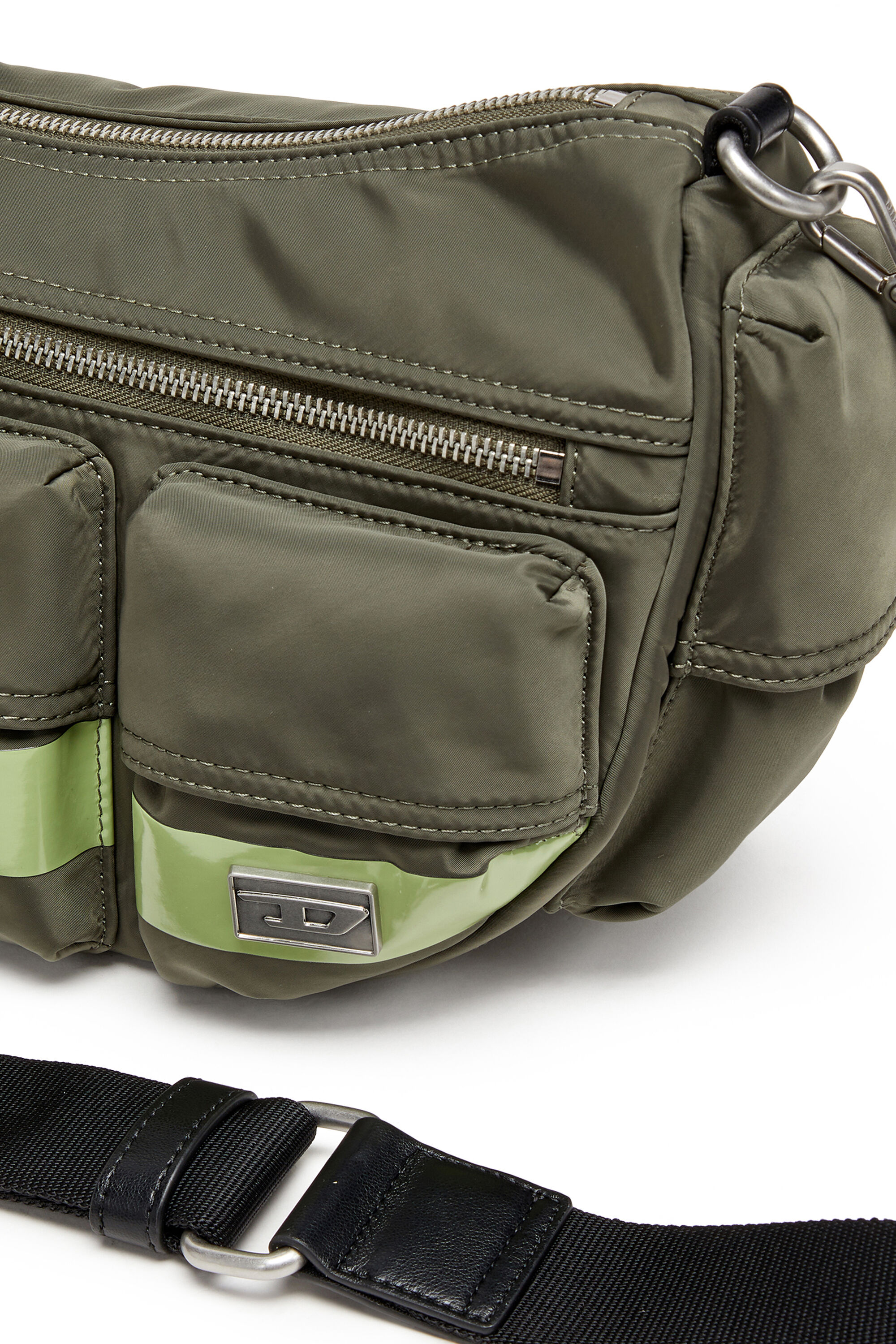 Diesel - MULTI-PKTS SHOULDER BAG X, Multi-Pkts - Bolso bandolera con dise&ntilde;o color block Unisex in Multicolor - 5