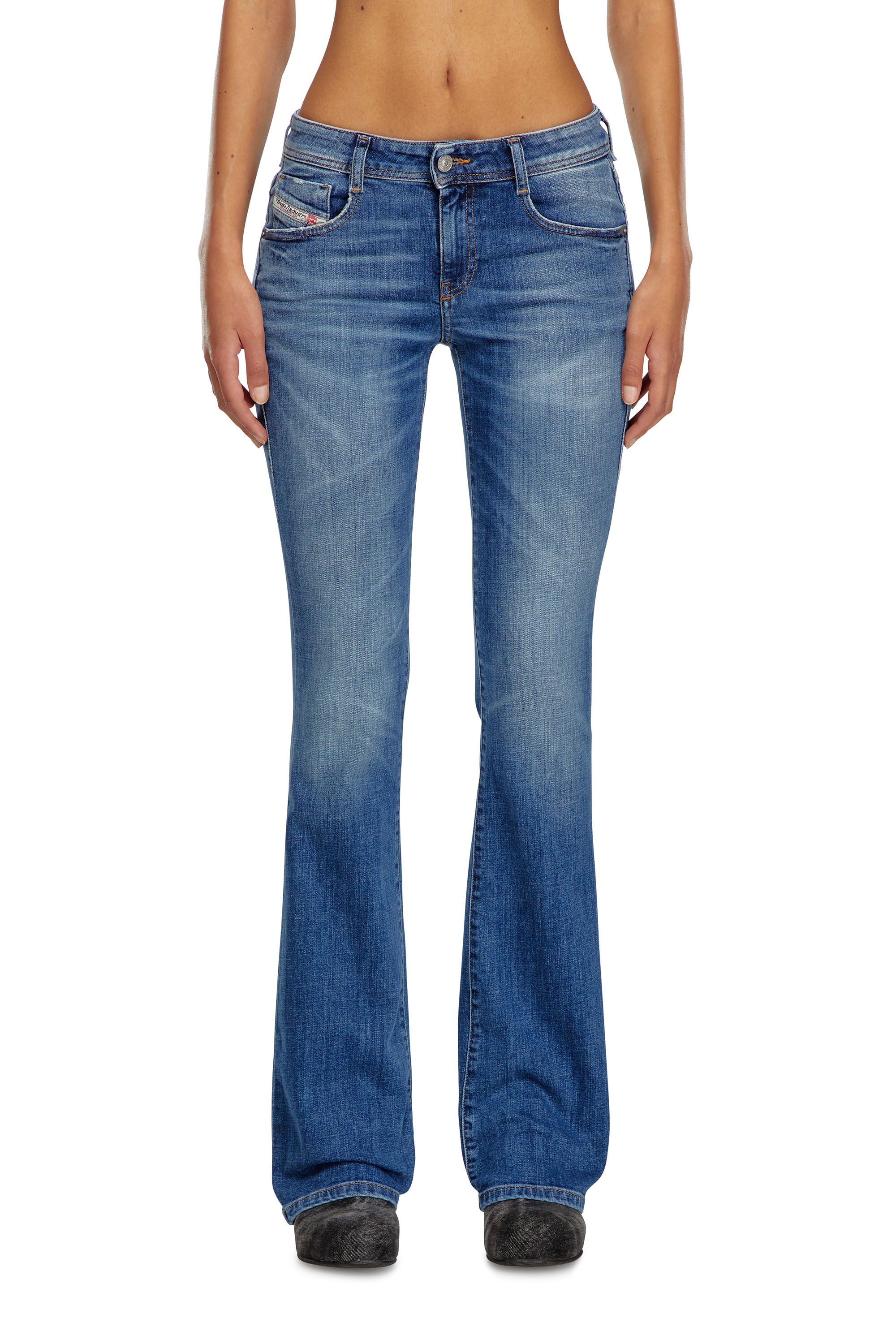 Diesel - Bootcut and Flare Jeans 1969 D-Ebbey 09J33, Mujer Bootcut y Flare Jeans - 1969 D-Ebbey in Azul marino - Image 3