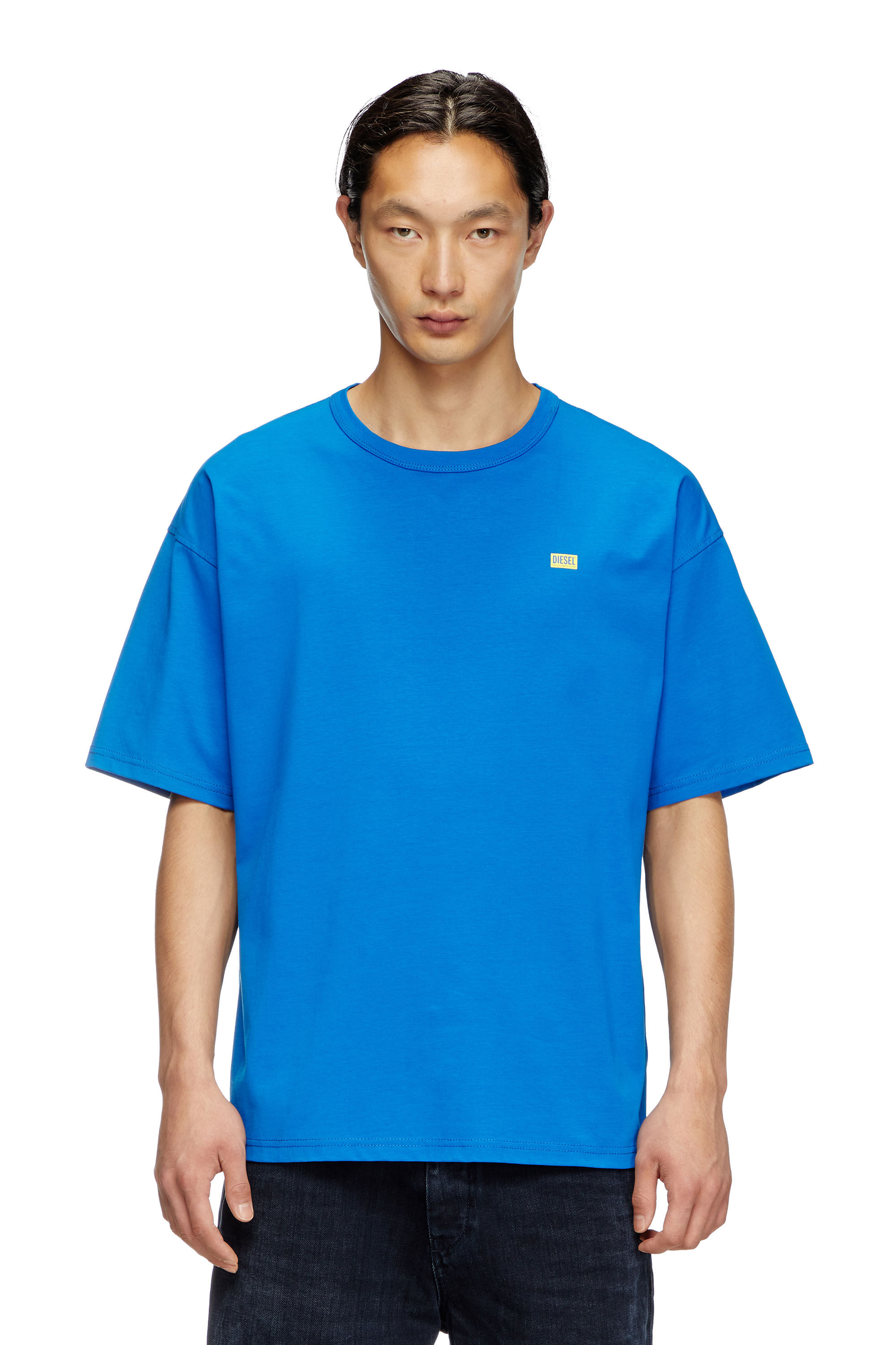 Diesel - T-BOXT-R30, Camiseta con logotipo pequeño Hombre in Azul marino - 3