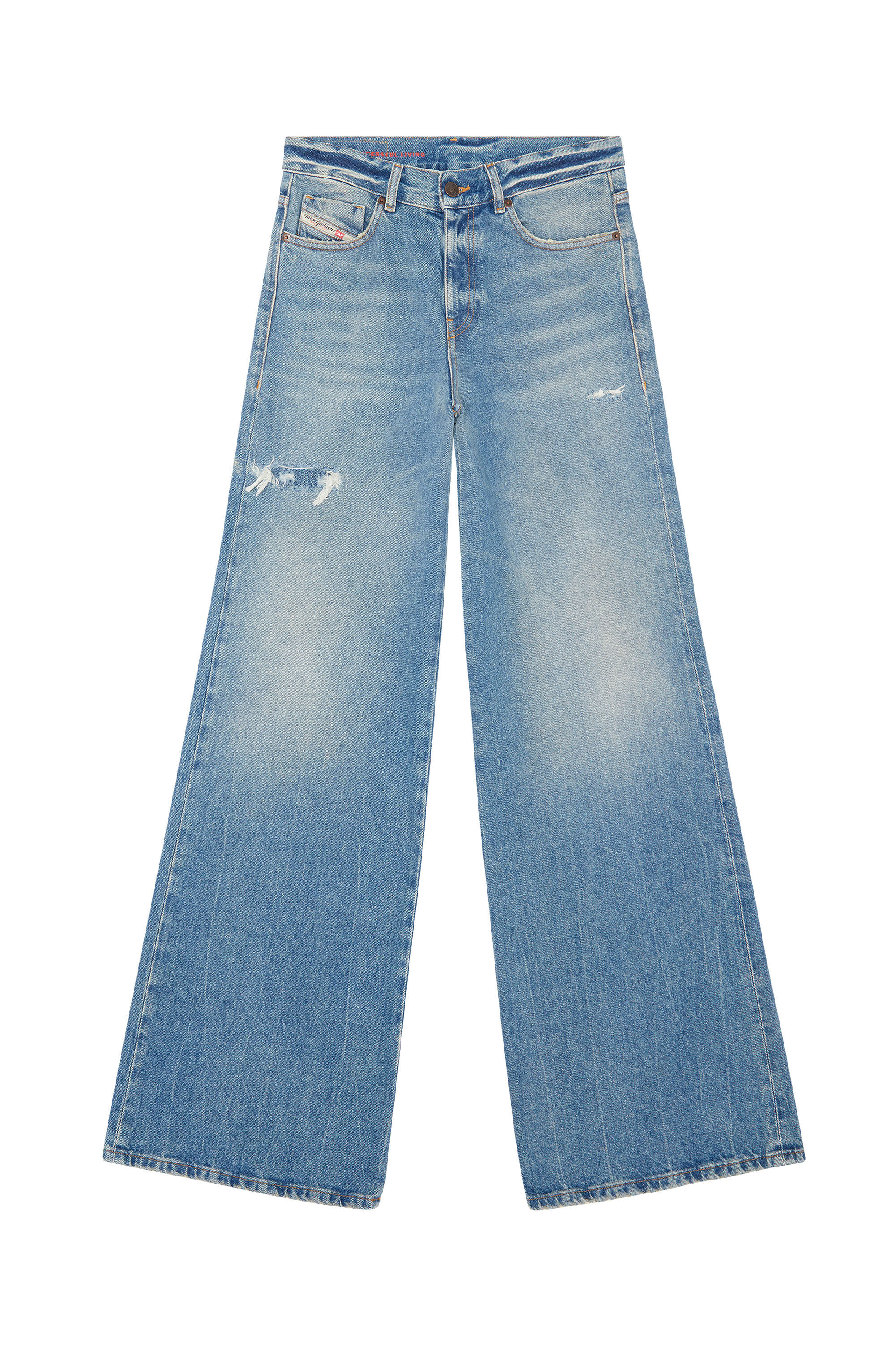 Diesel - 1978 D-AKEMI 09D97 Bootcut and Flare Jeans, Azul Claro - Image 2