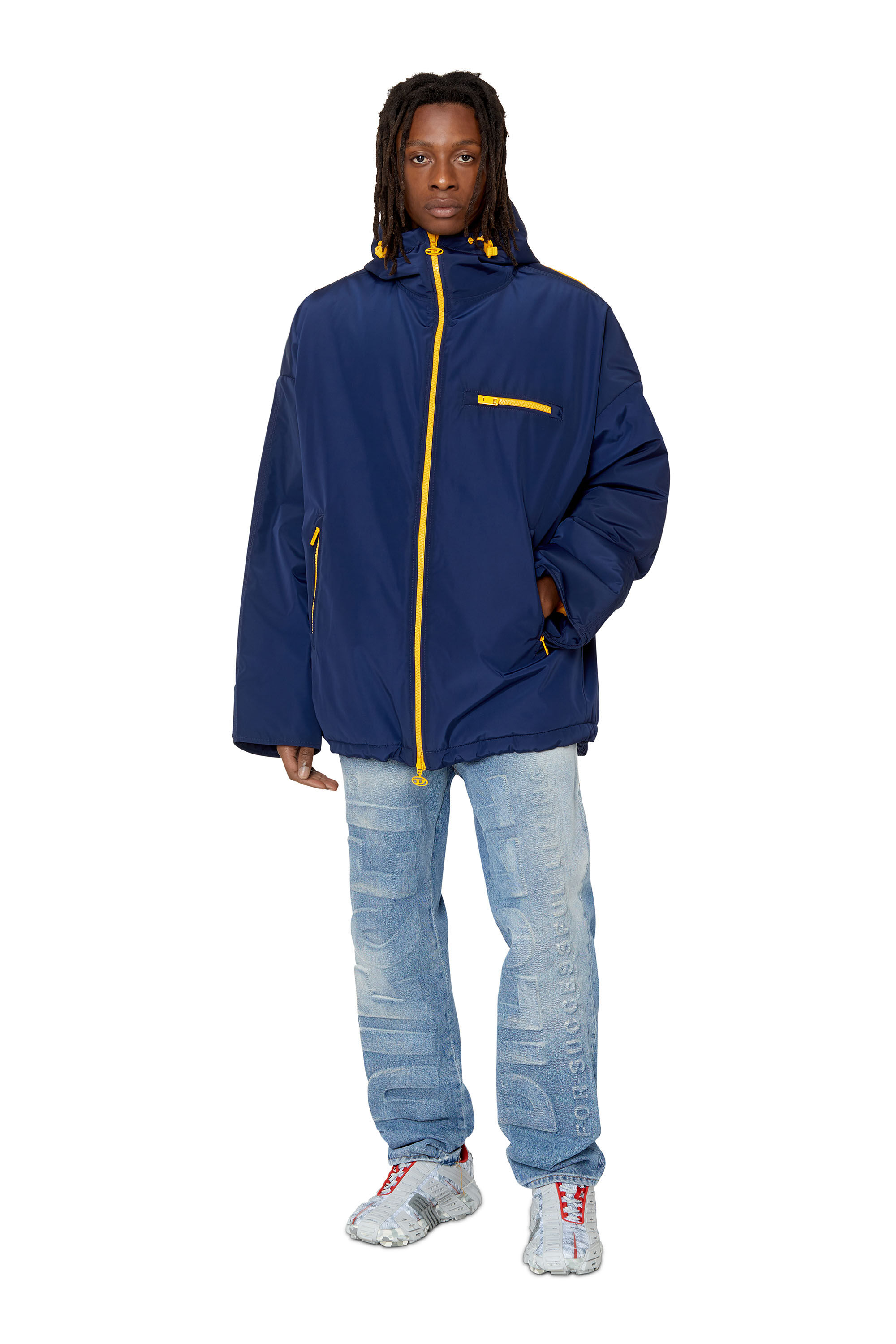 Diesel - W-HENNESSY, Azul Oscuro - Image 1