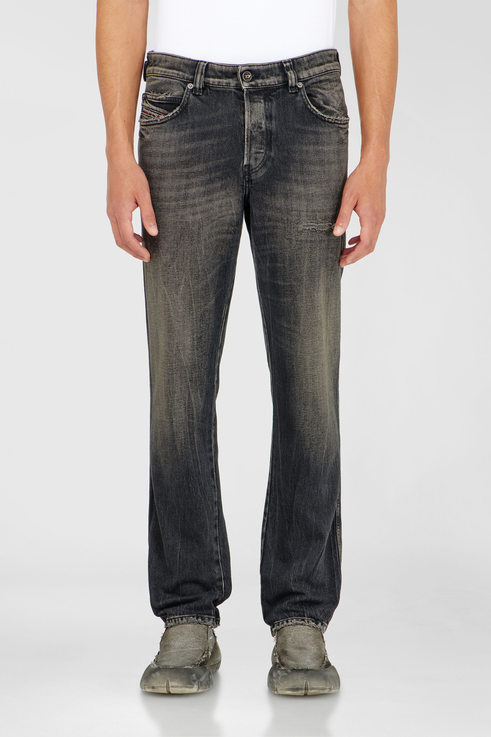 Diesel - Slim Jeans 1993 D-Vyl 09P46 Hombre, Negro/Gris oscuro - 4