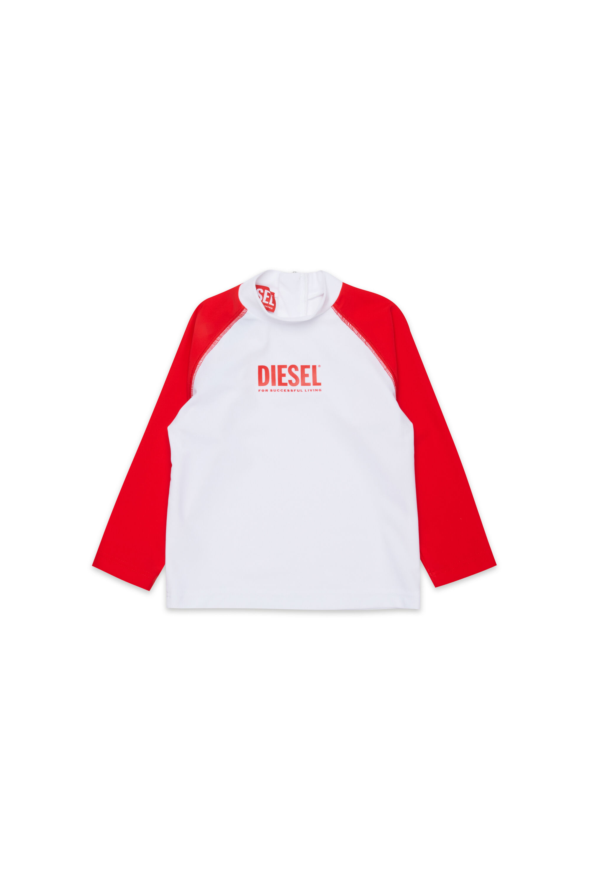 Diesel - MTRIB, Camiseta de protecci&oacute;n con cuello alto Hombre in Multicolor - 1