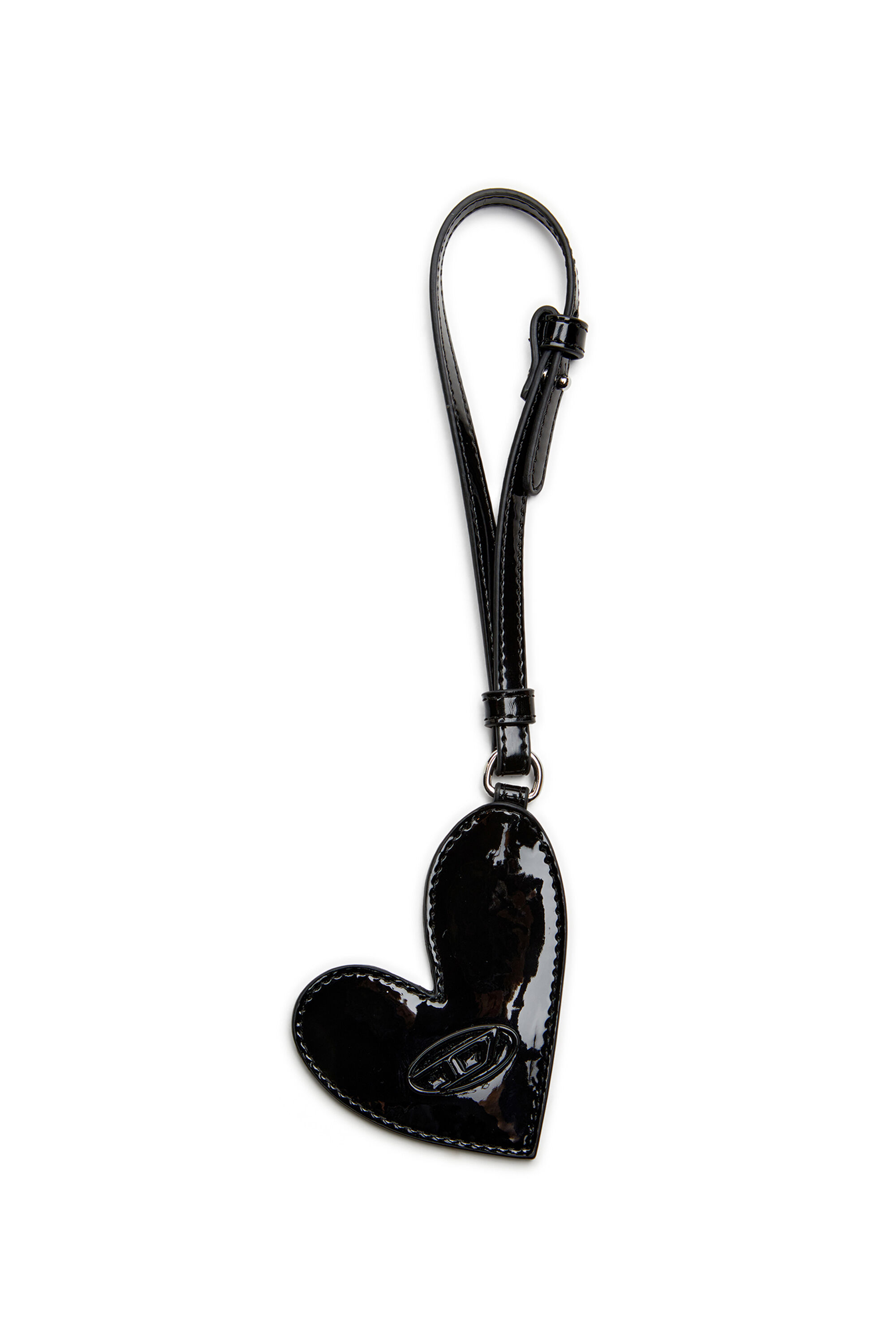 Diesel - PLAY MIRROR, Colgante en forma de espejo con acabado brillante Mujer in Negro - 1