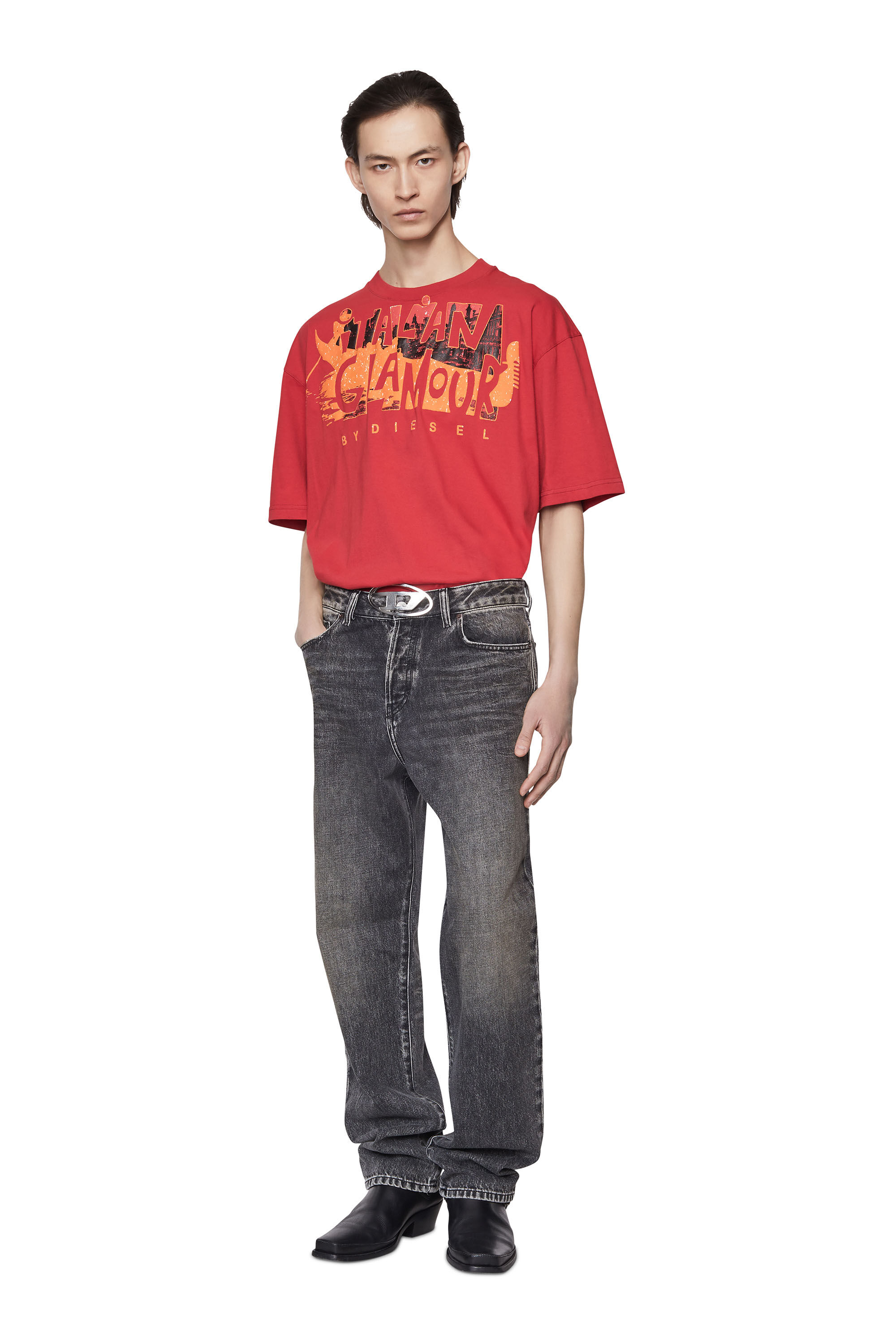 Diesel - 1955 D-Rekiv 007A8 Straight Jeans,  - Image 1
