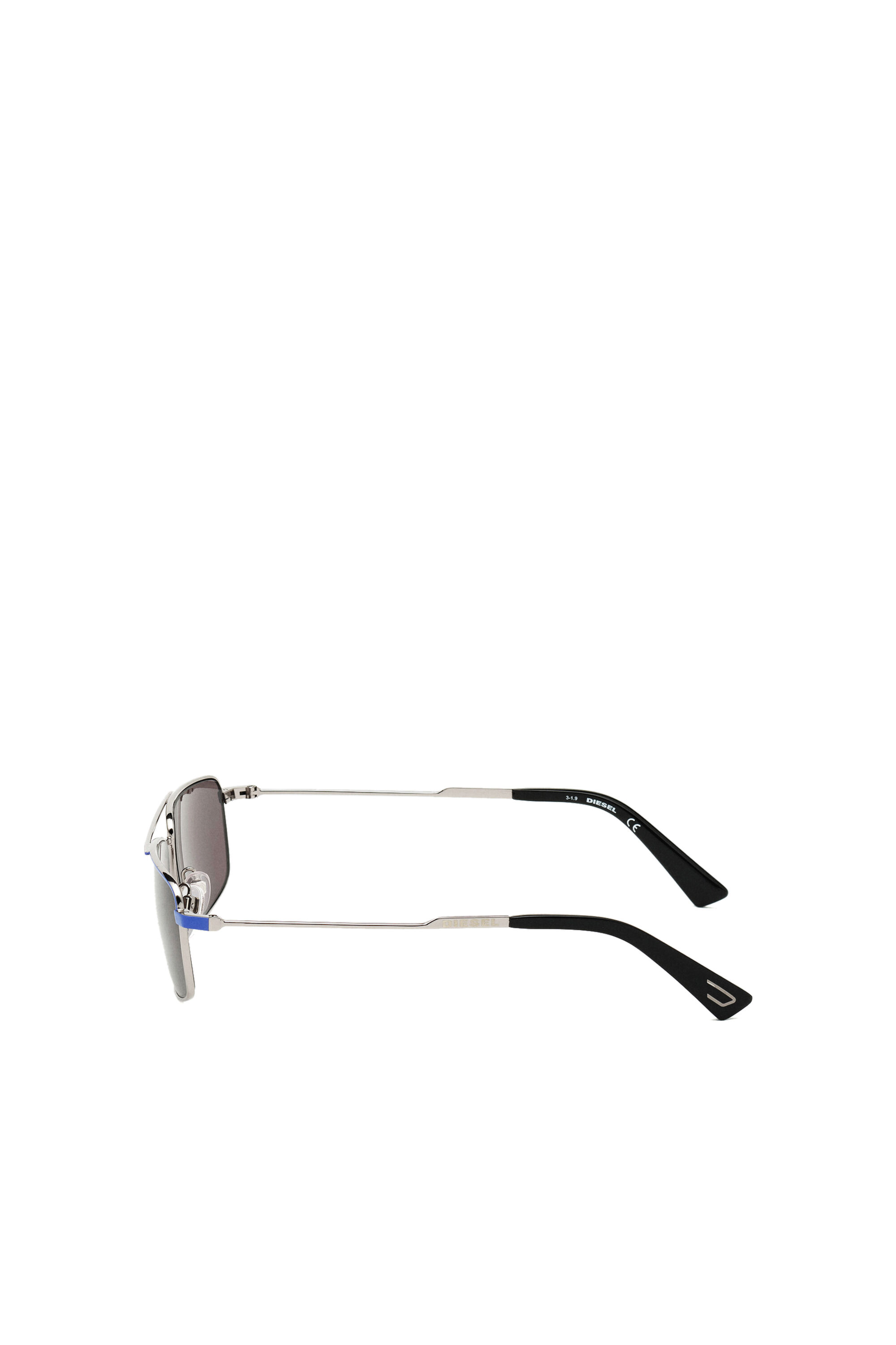Diesel - DL0308, Gafas navigator con lentes polarizadas Hombre in Azul marino - 4