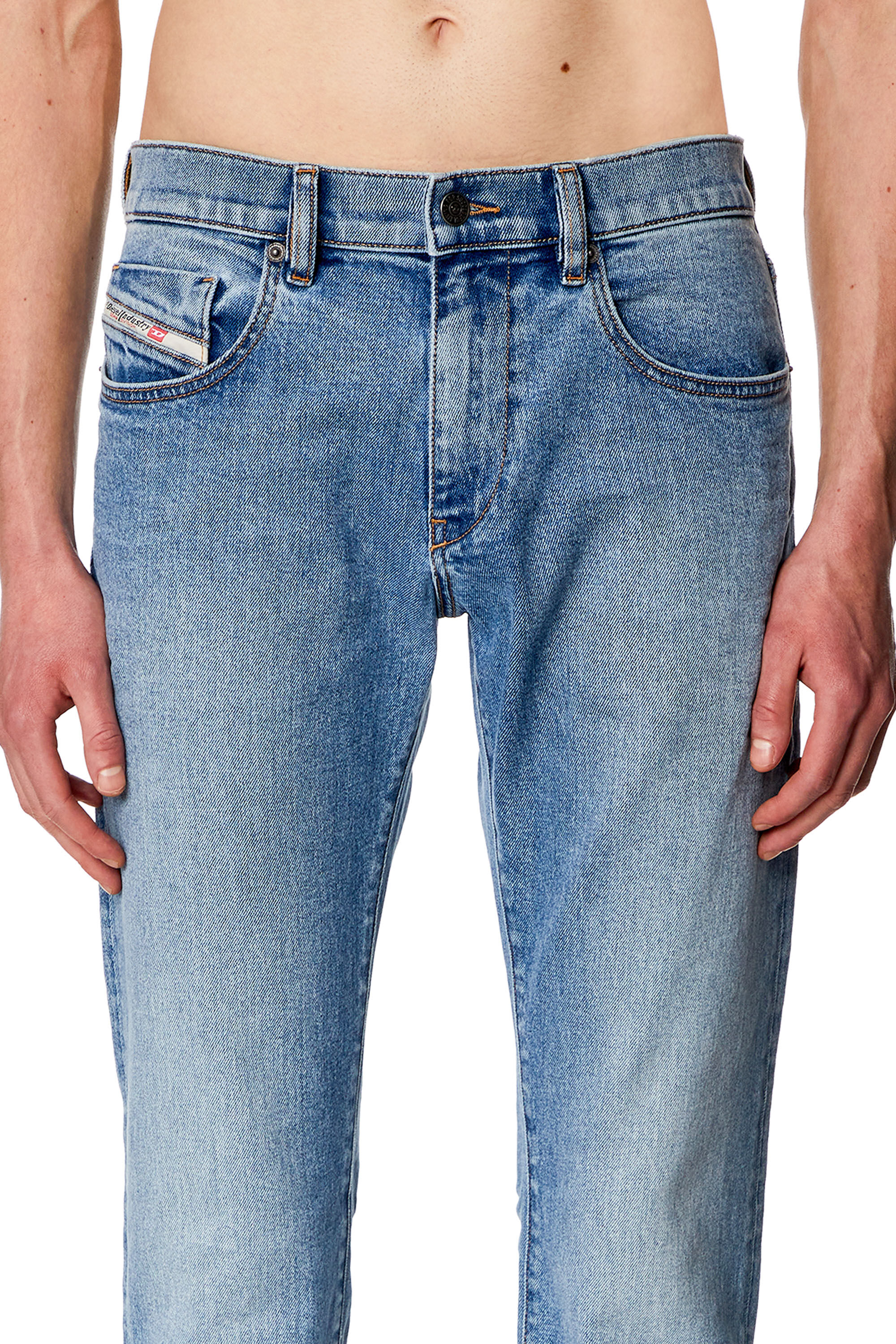 Diesel - Slim Jeans 2019 D-Strukt 0CLAF, Azul Claro - Image 5