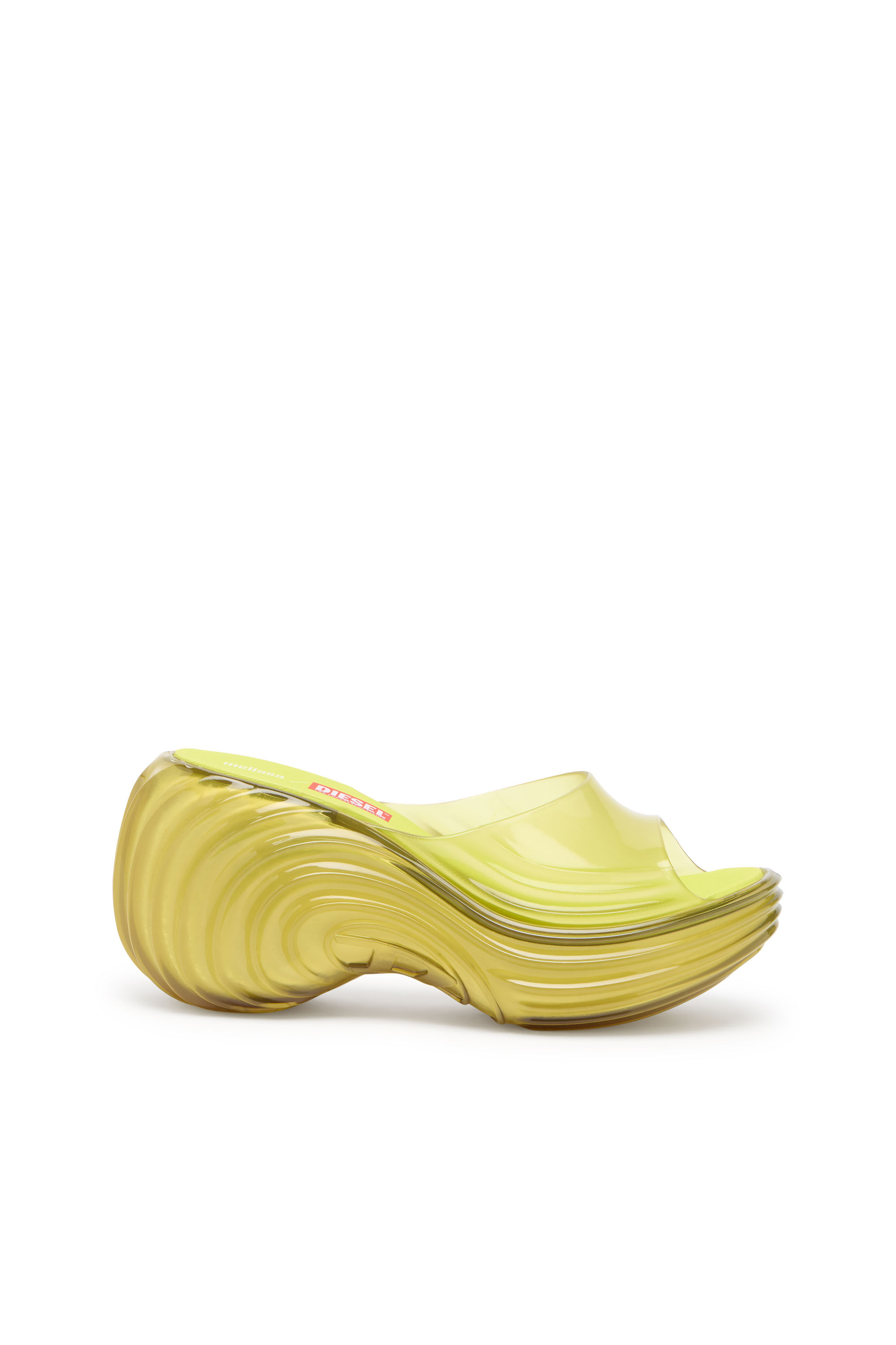 Diesel - MELISSA QUANTUM PLATFORM, Zueco de plataforma en Melflex&reg; Mujer in Amarillo - 1