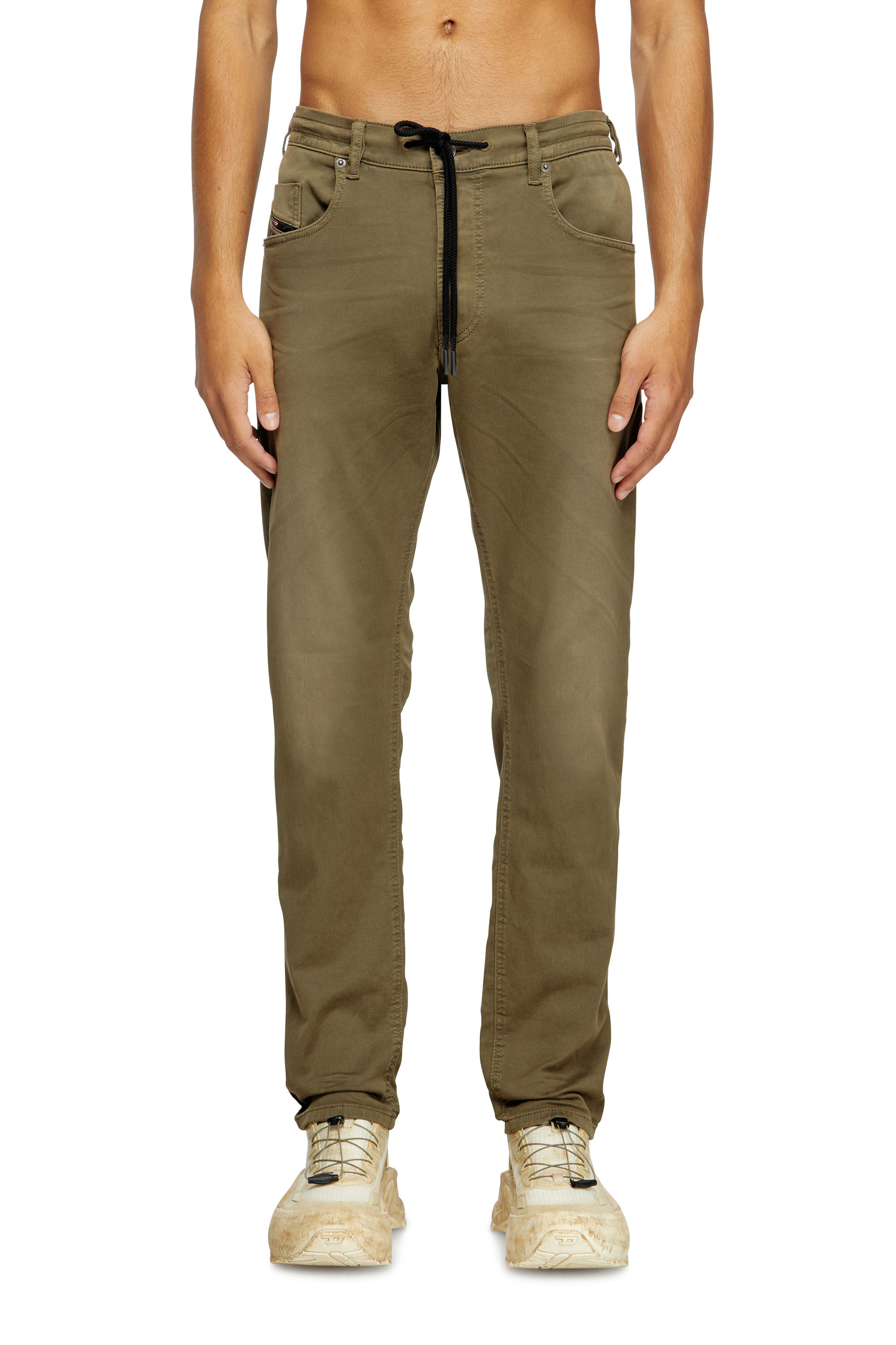 Diesel - Regular 2030 D-Krooley Joggjeans® 0670M Hombre, Verde - 3