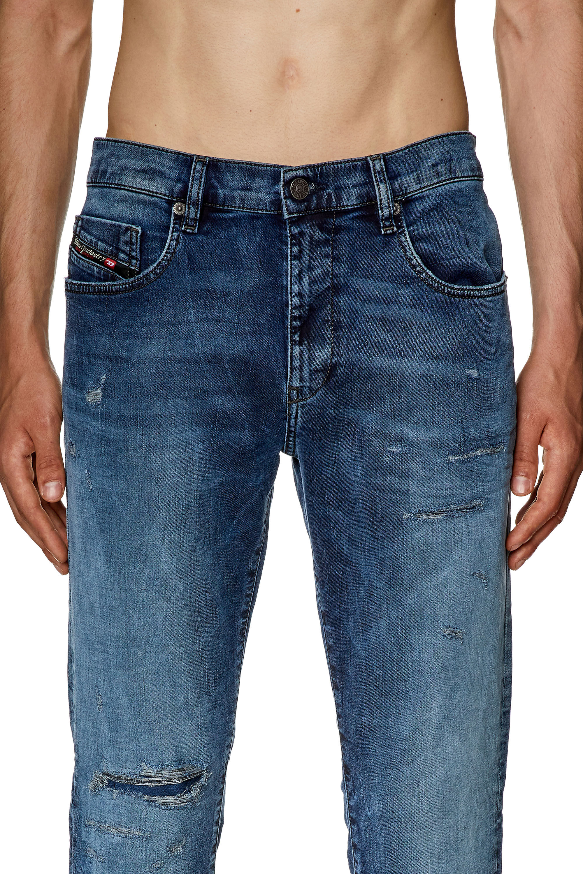 Diesel - Slim 2060 D-Strukt Joggjeans® E9H11 Hombre, Azul Oscuro - 5