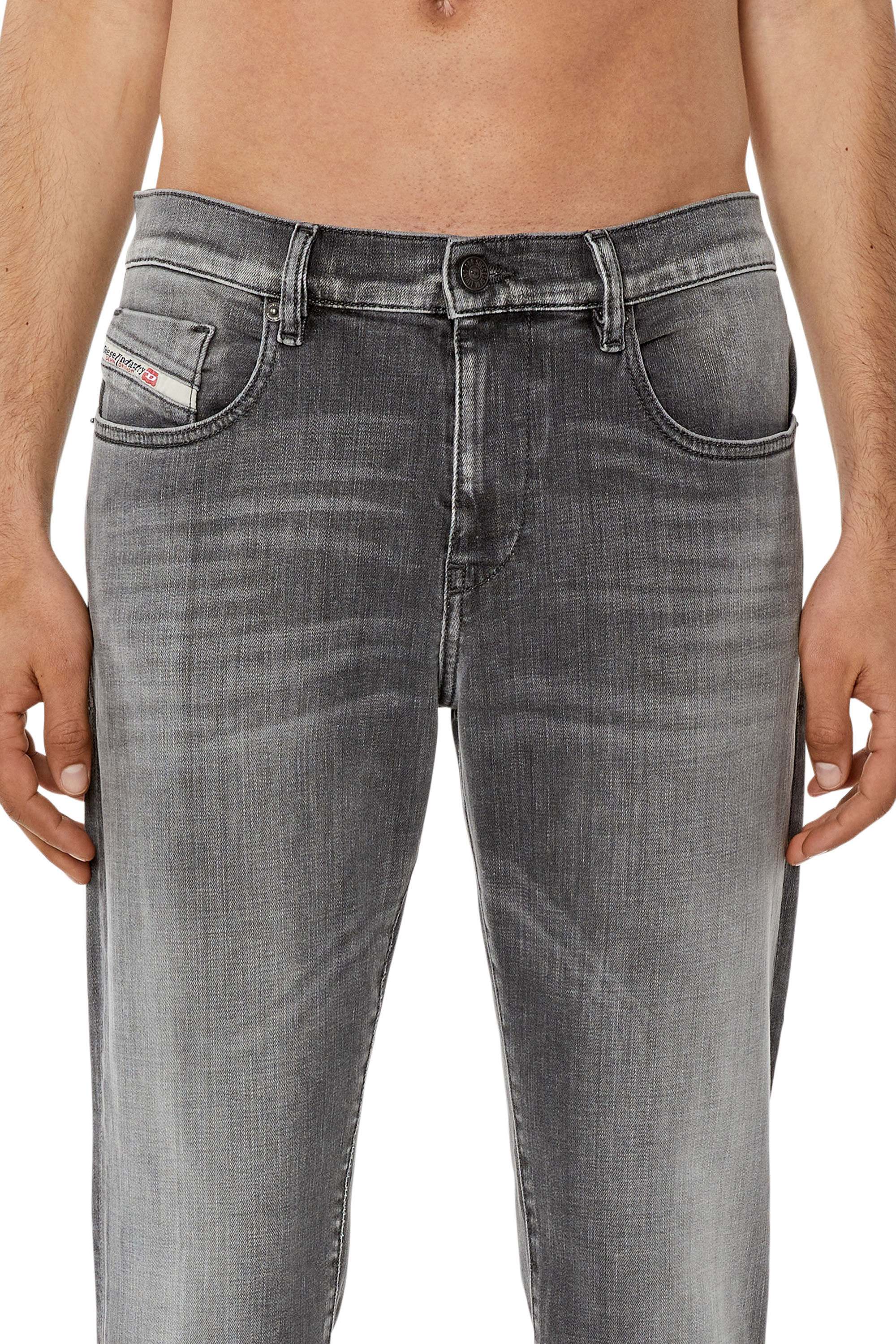 Vaqueros Hombre Slim Gris Diesel 2019 D Strukt