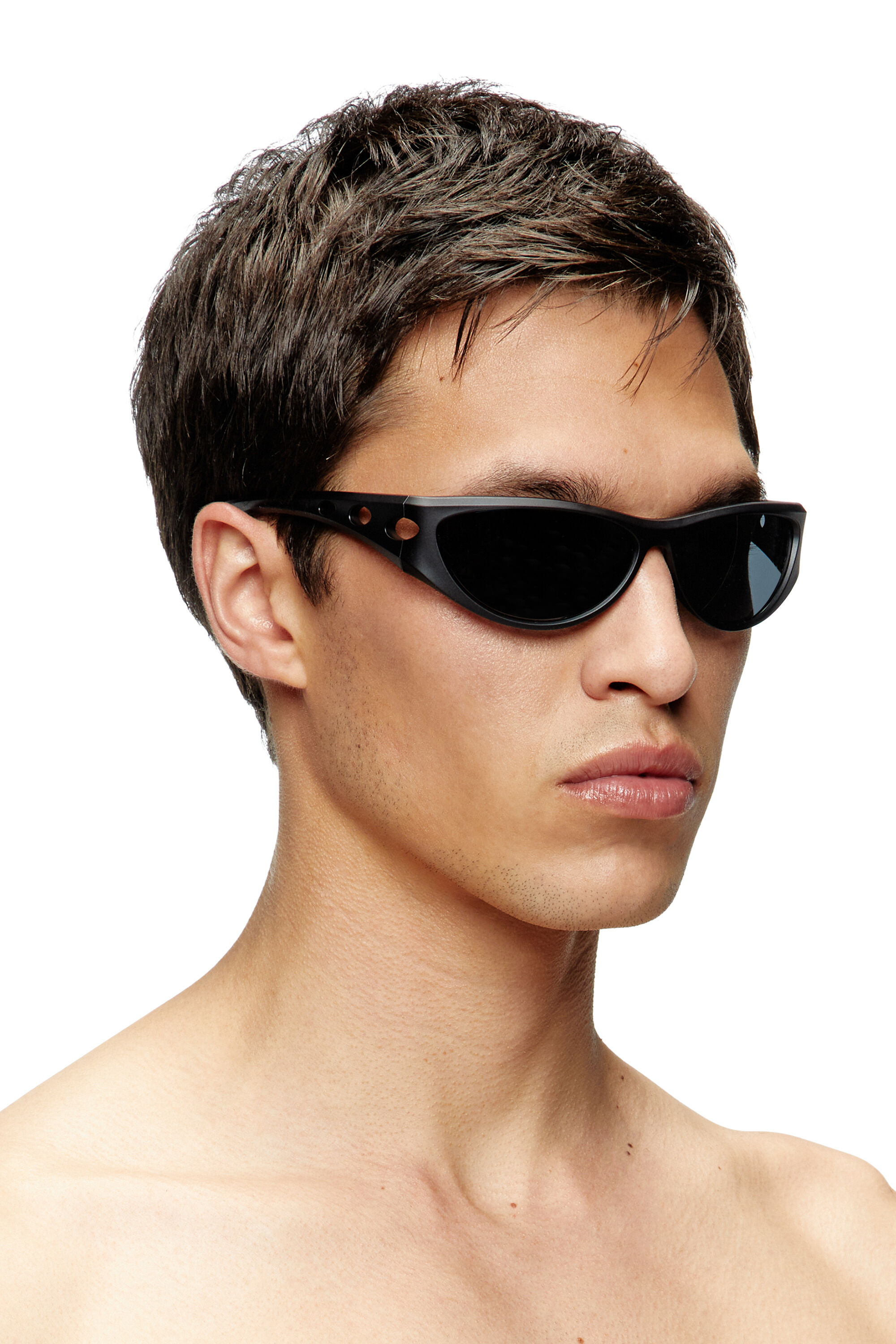 Diesel - 0DL3004U, Gafas de sol estilo cat-eye Unisex in Negro - 4