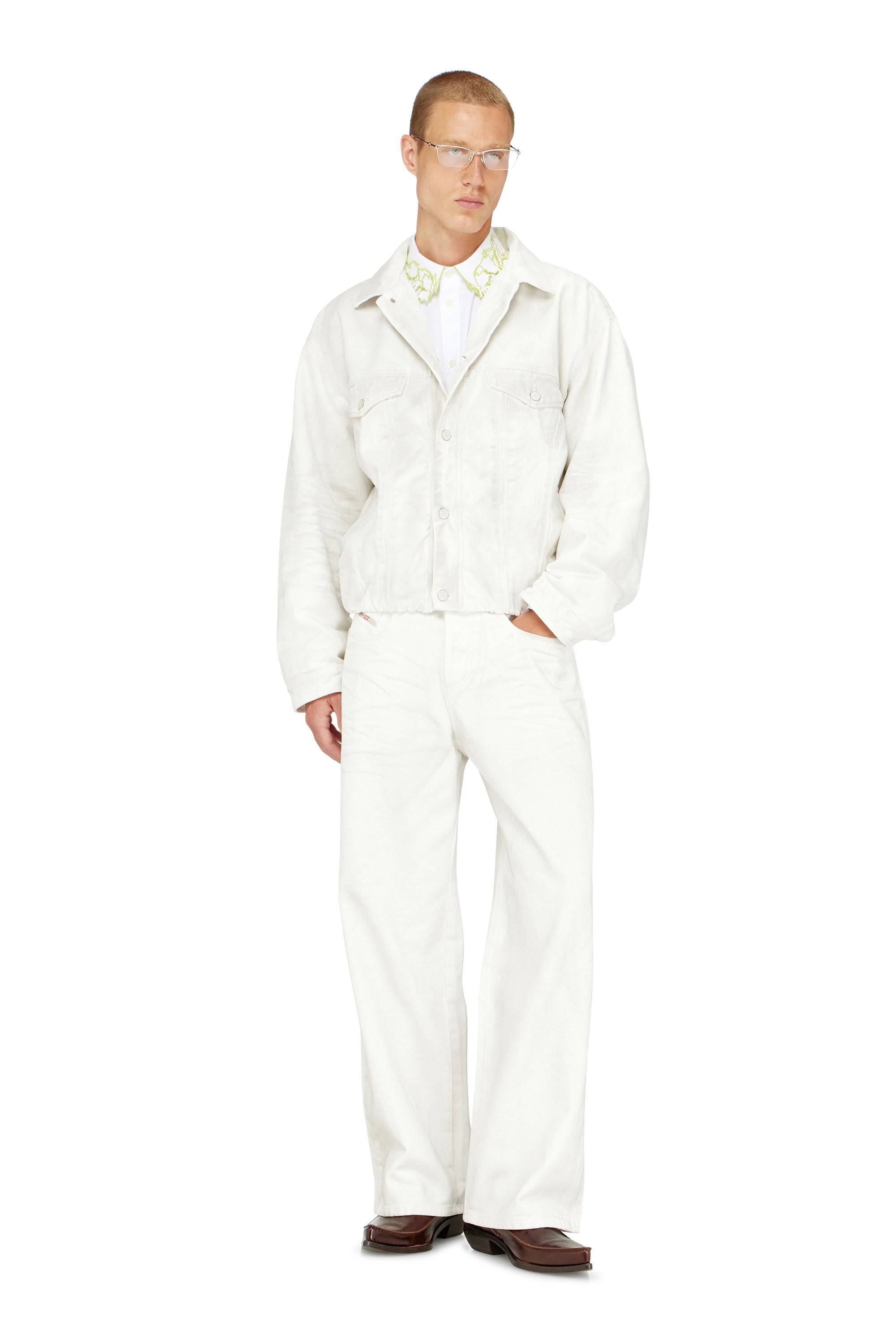 Diesel - Relaxed Jeans 1982 D-Hakou 007GG Unisex, Blanco - 1