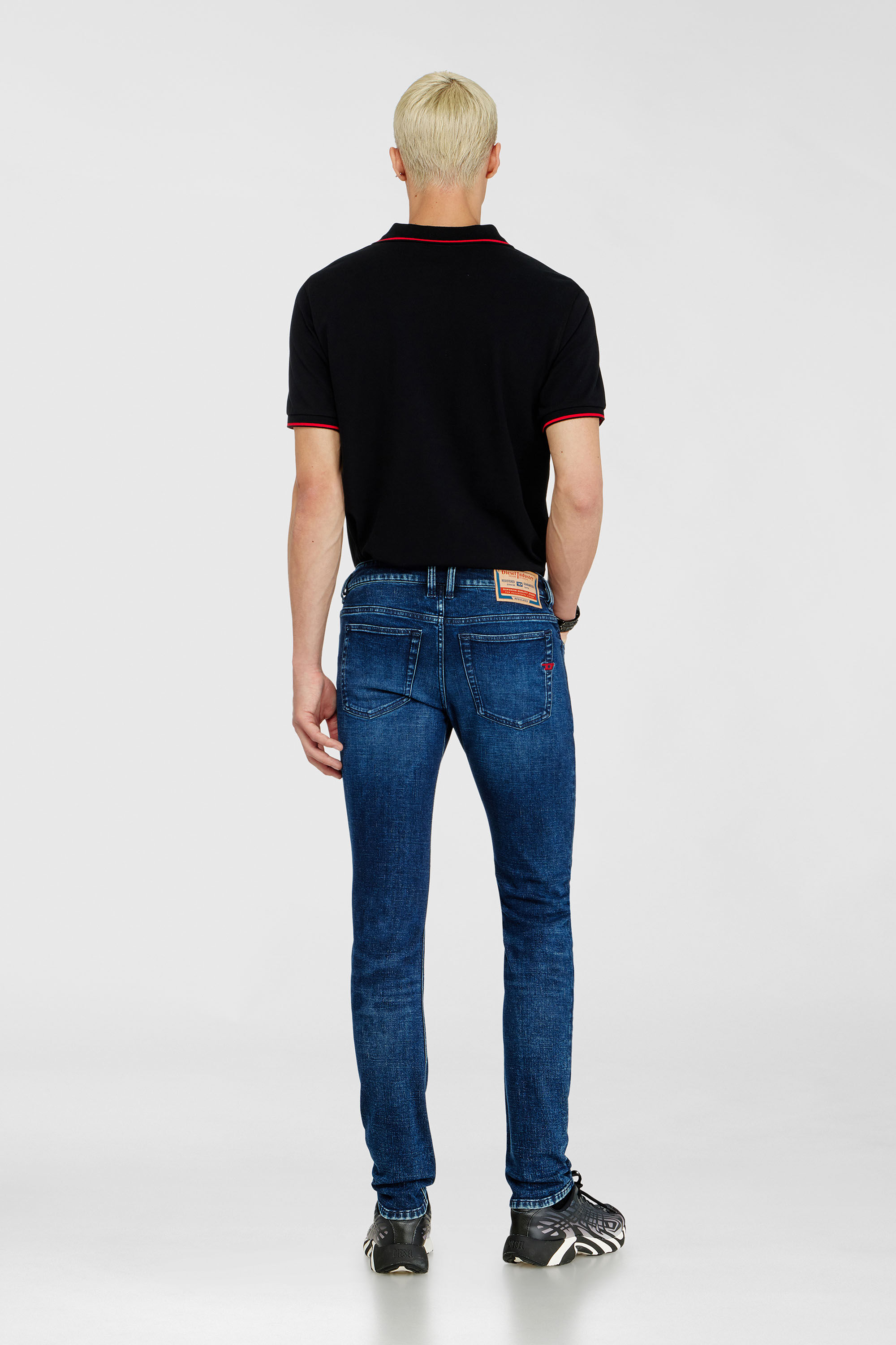 Diesel - Skinny Jeans 1979 Sleenker 0KBBD Hombre, Azul Oscuro - 3
