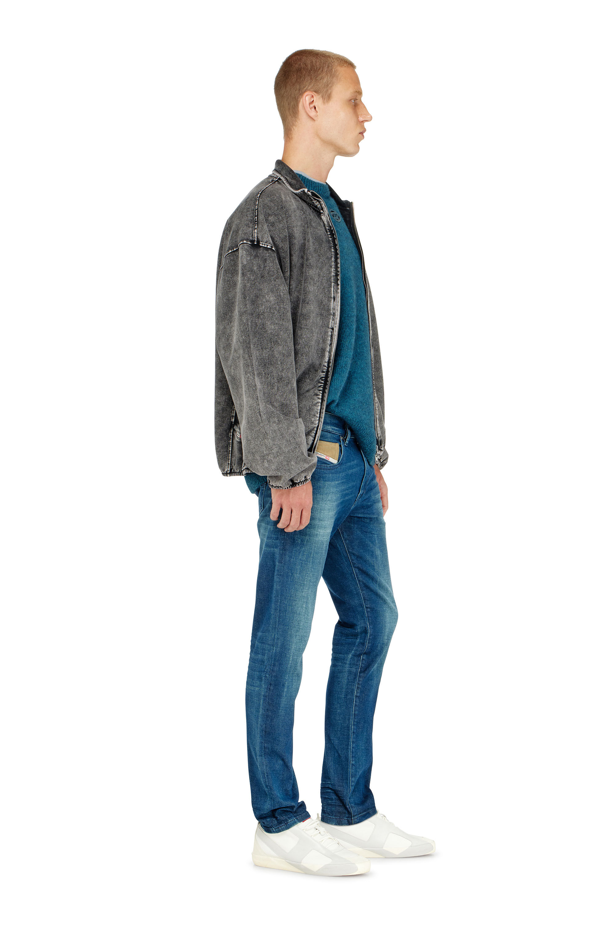 Diesel - Slim Jeans 2019 D-Strukt 0PBBZ Hombre, Azul medio - 2