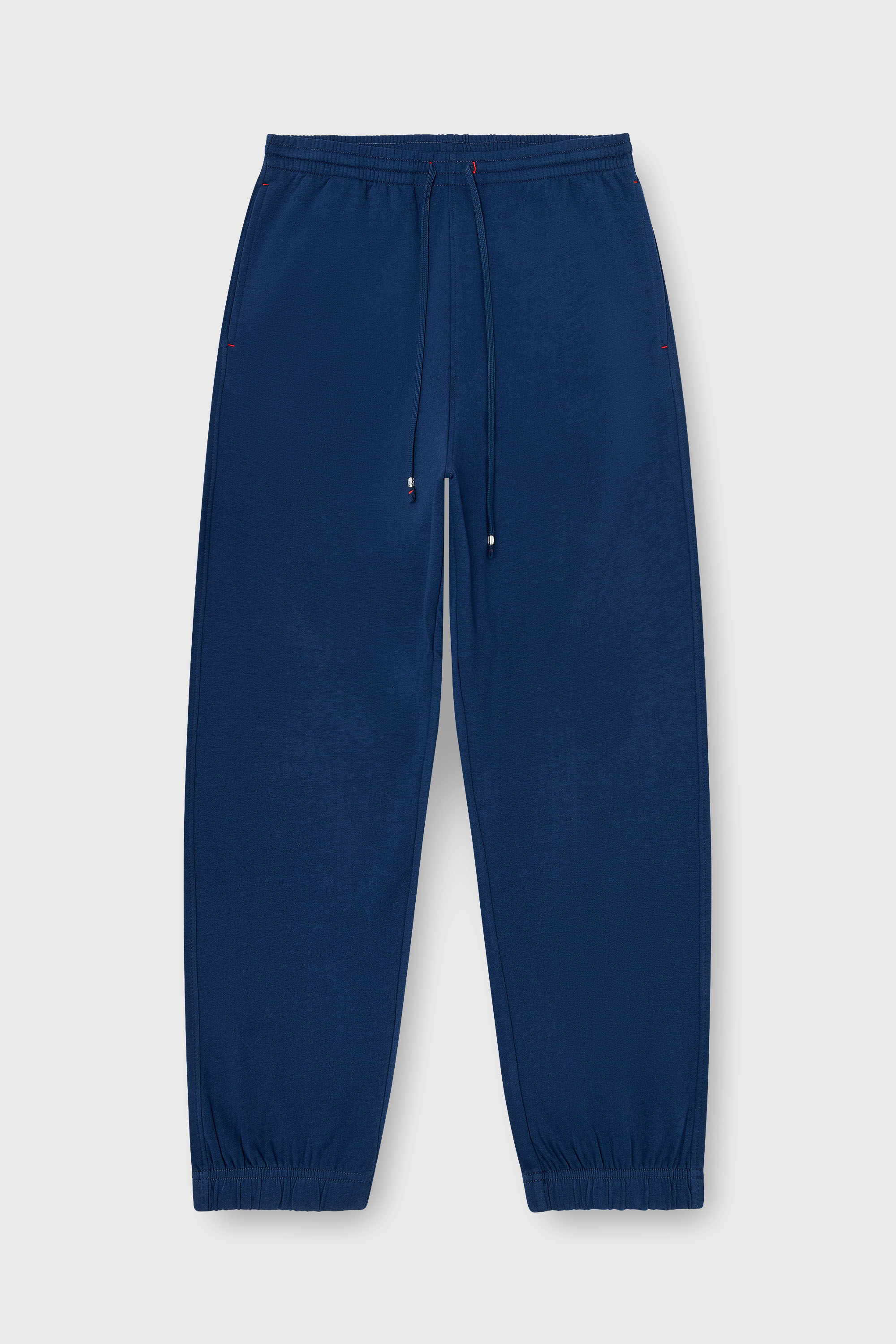 Diesel - LENNY-D-CORE, Pantal&oacute;n de ch&aacute;ndal en mezcla de algod&oacute;n afelpado Hombre in Azul marino - 4