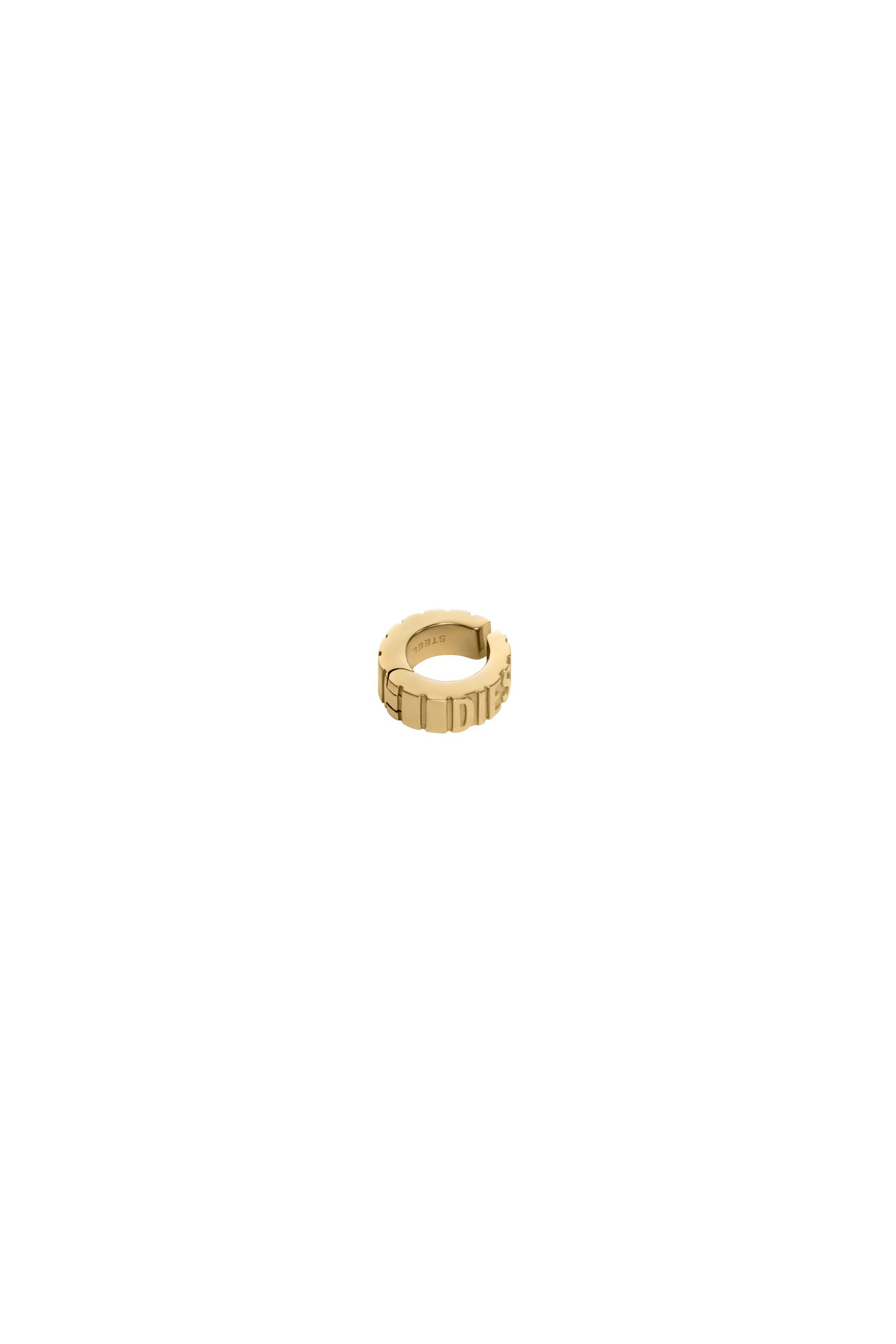 Diesel - DX1565710 JEWEL, Pendiente de acero inoxidable en tono dorado Unisex in Dorado - 1