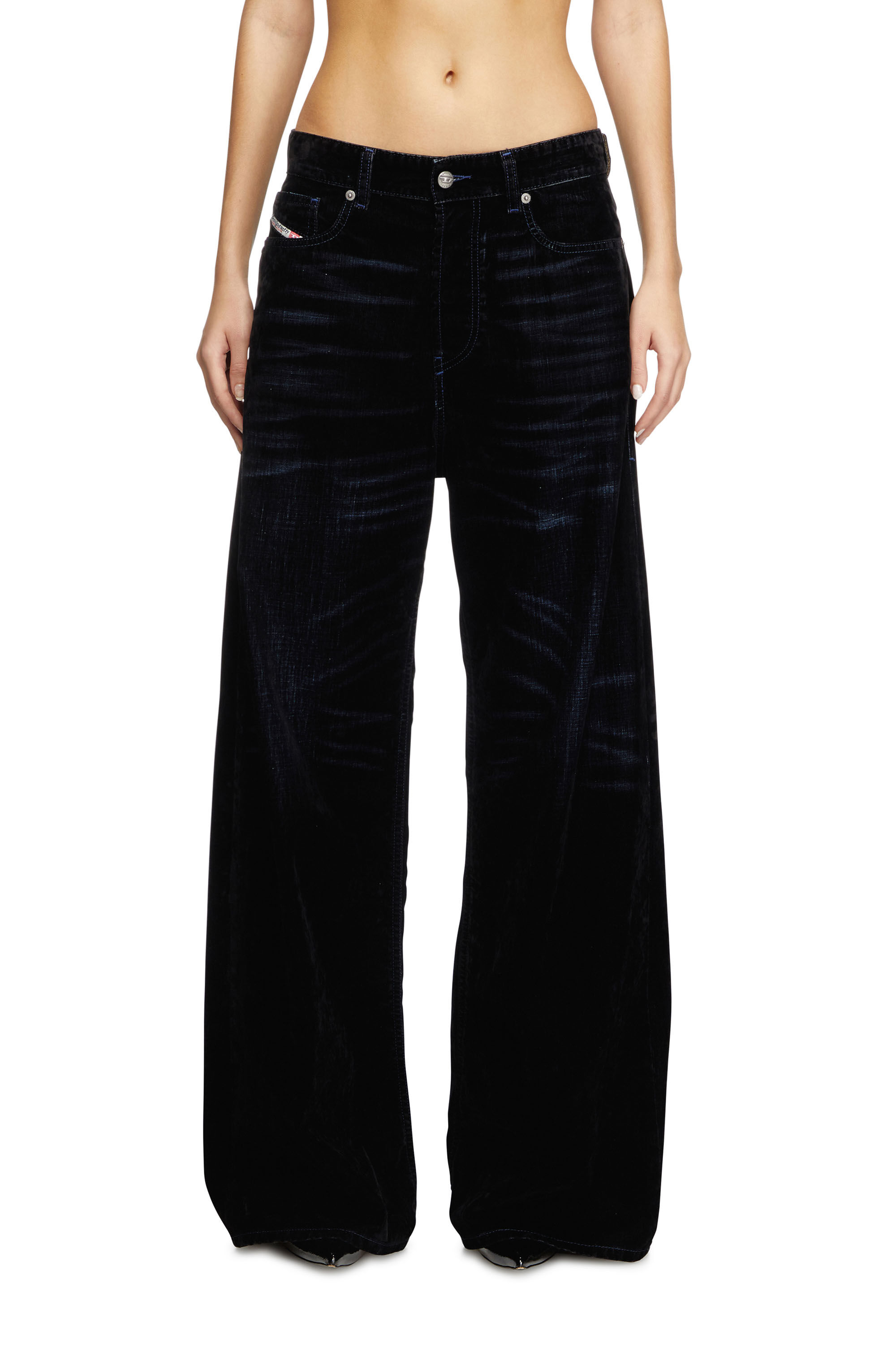 Diesel - Relaxed Jeans 1996 D-Sire 068QY Mujer, Azul Oscuro - 3